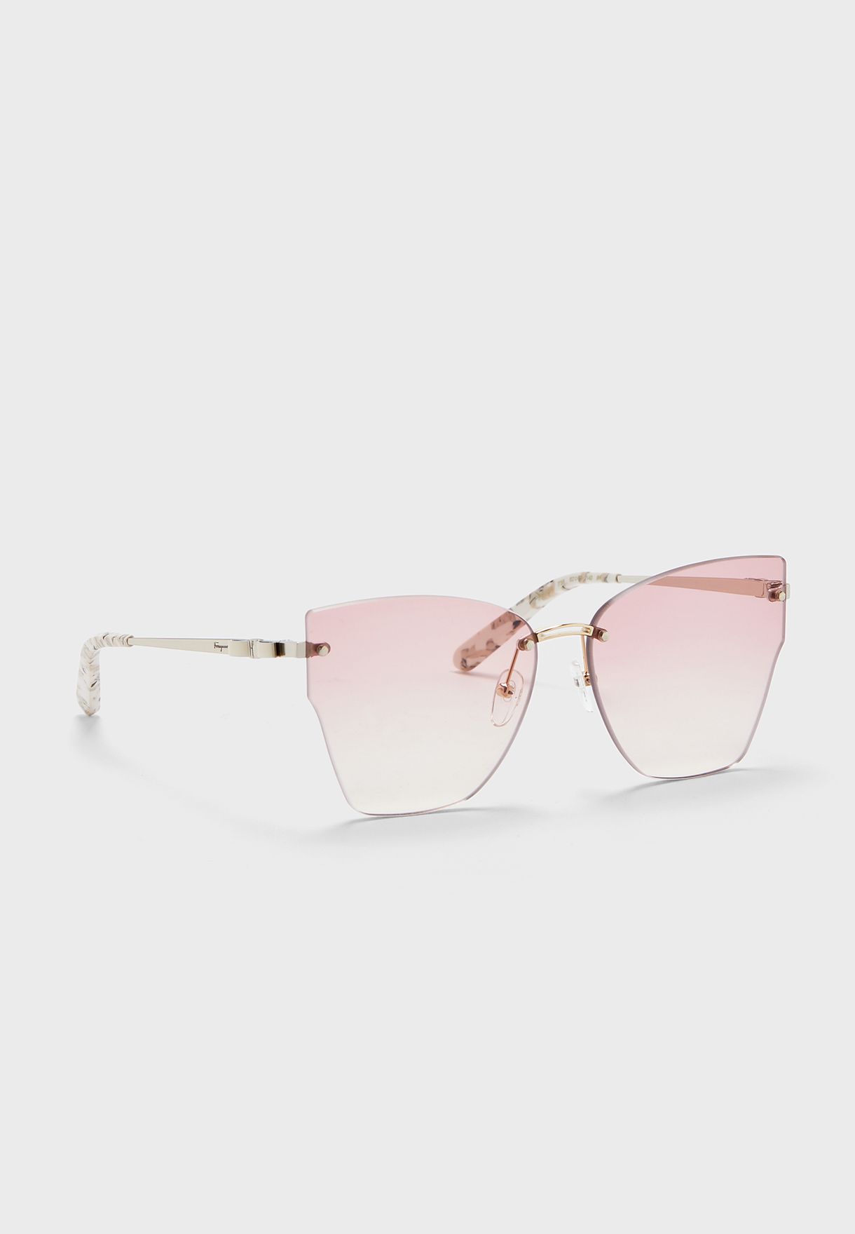 salvatore ferragamo sunglasses pink