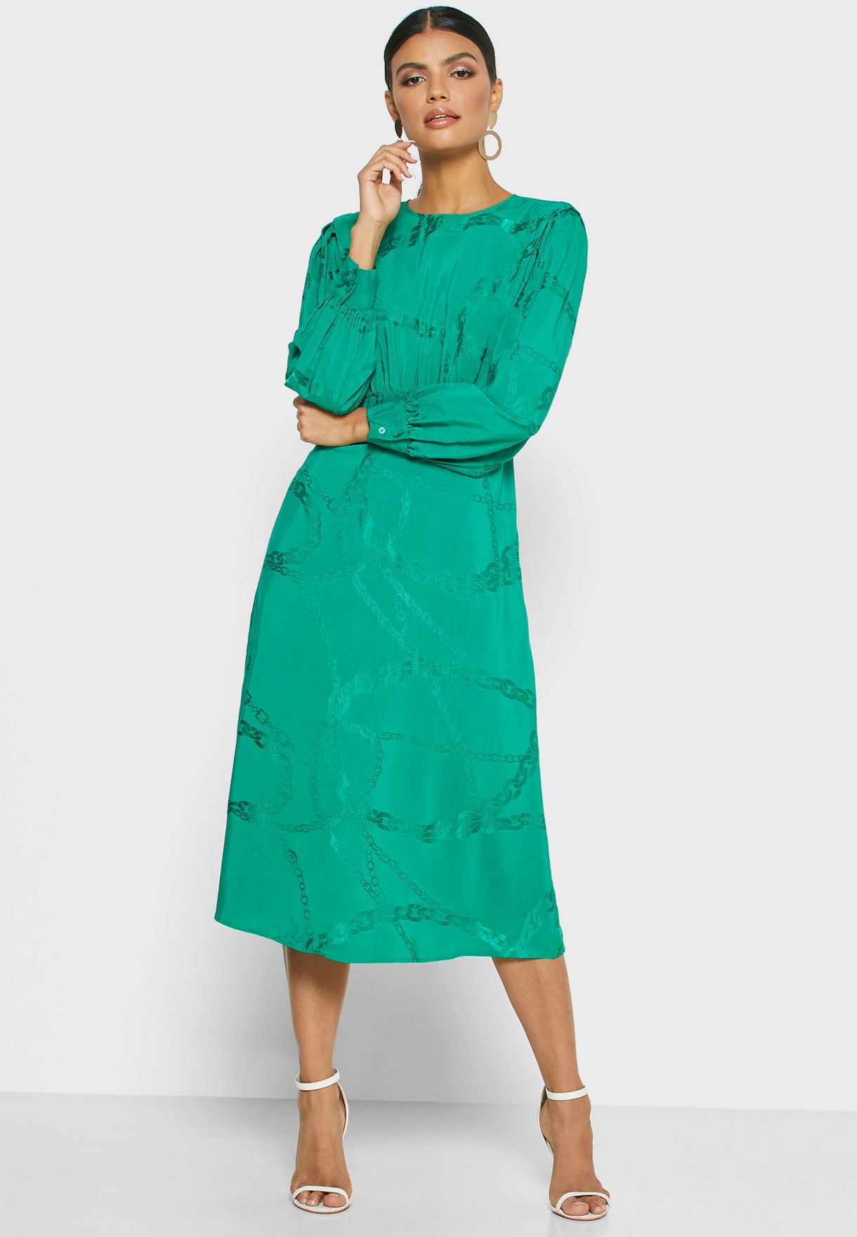 reserved green dress
