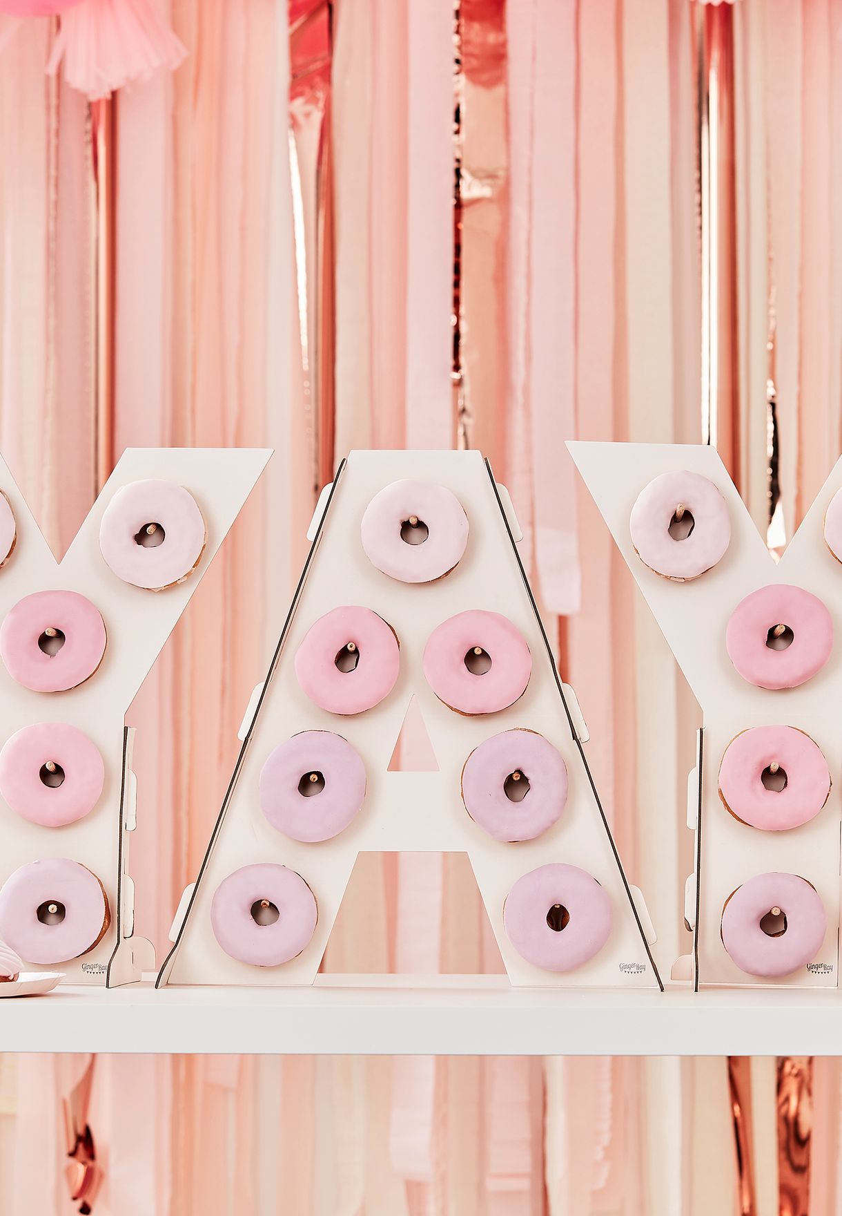Yay Pink Donut Wall