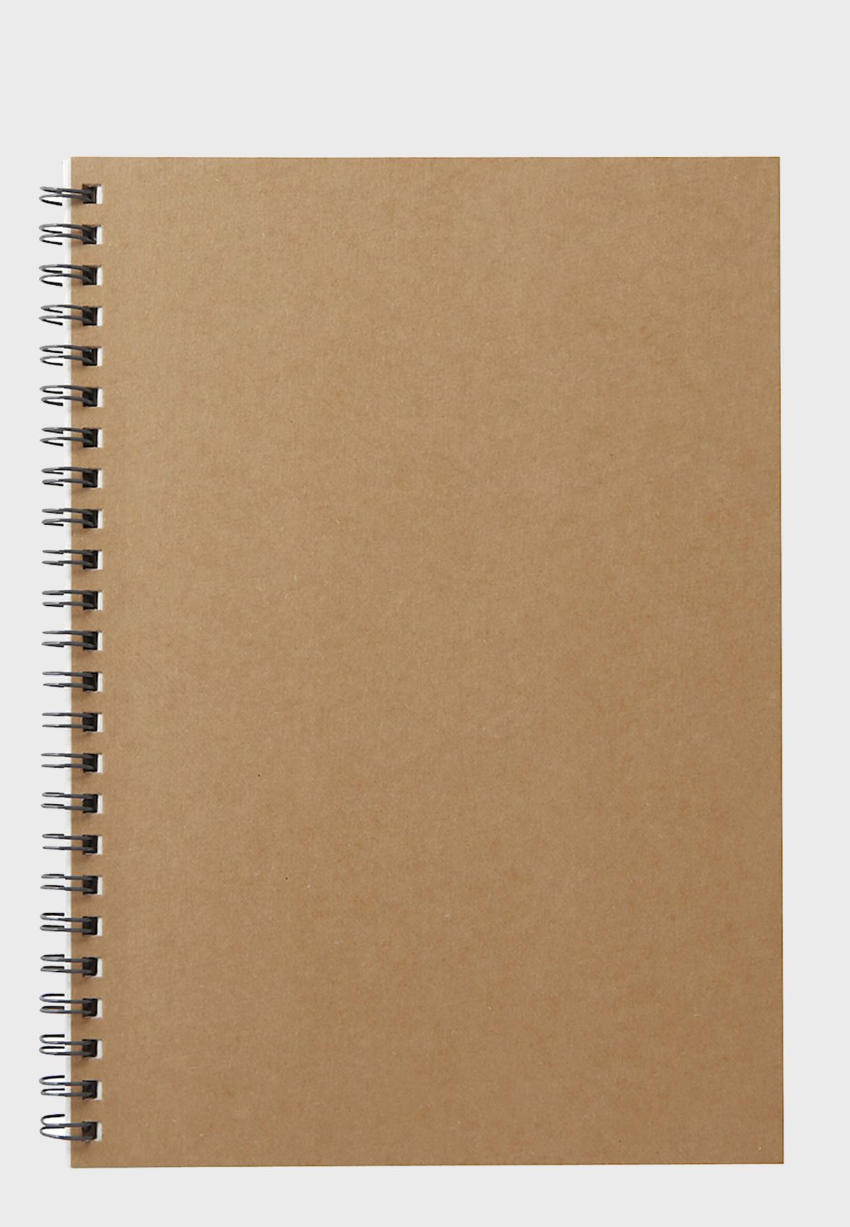 Buy Muji brown Planting Tree Paper Double Ring Notebook for Women in ...