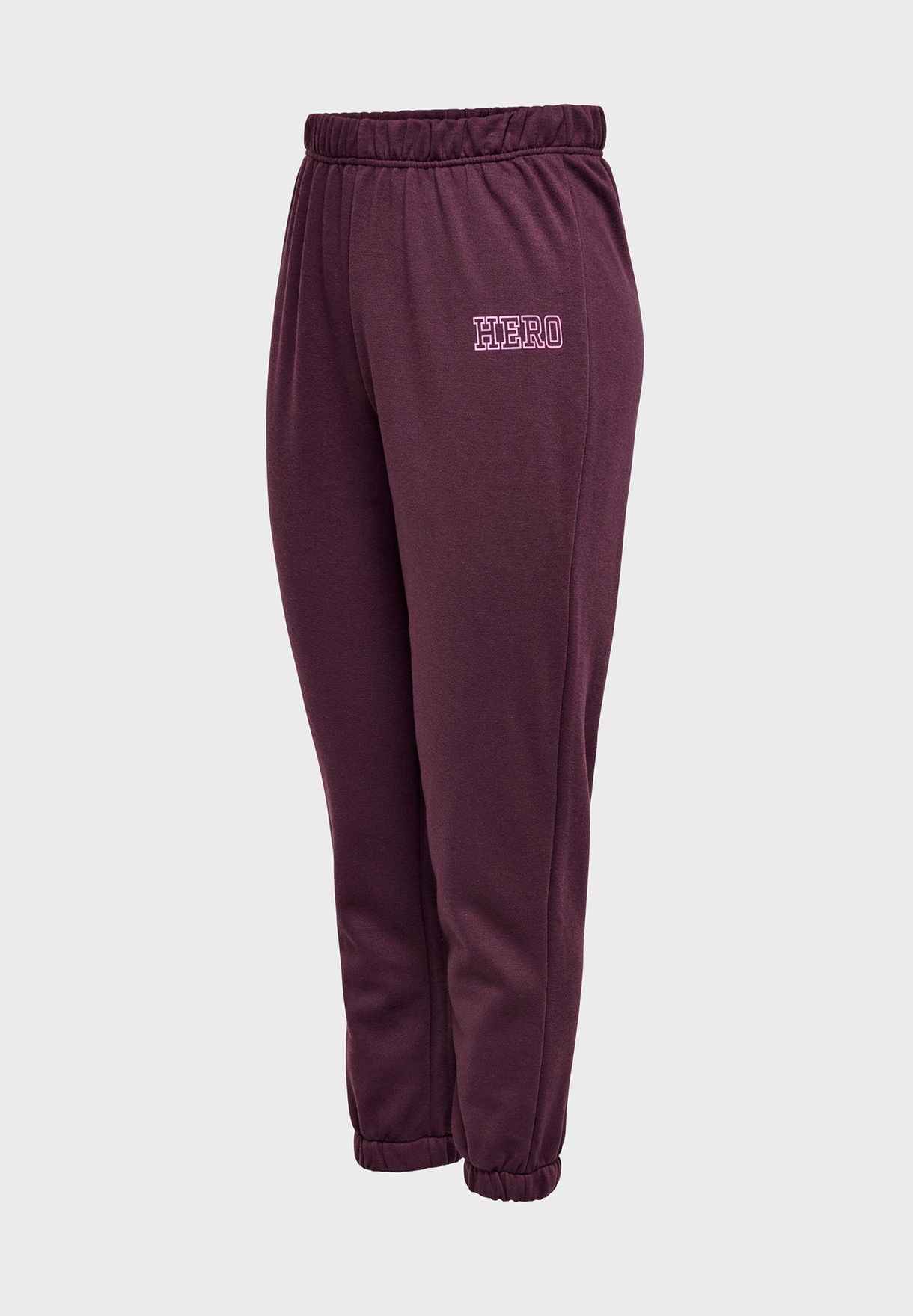 burgundy champion sweatpants