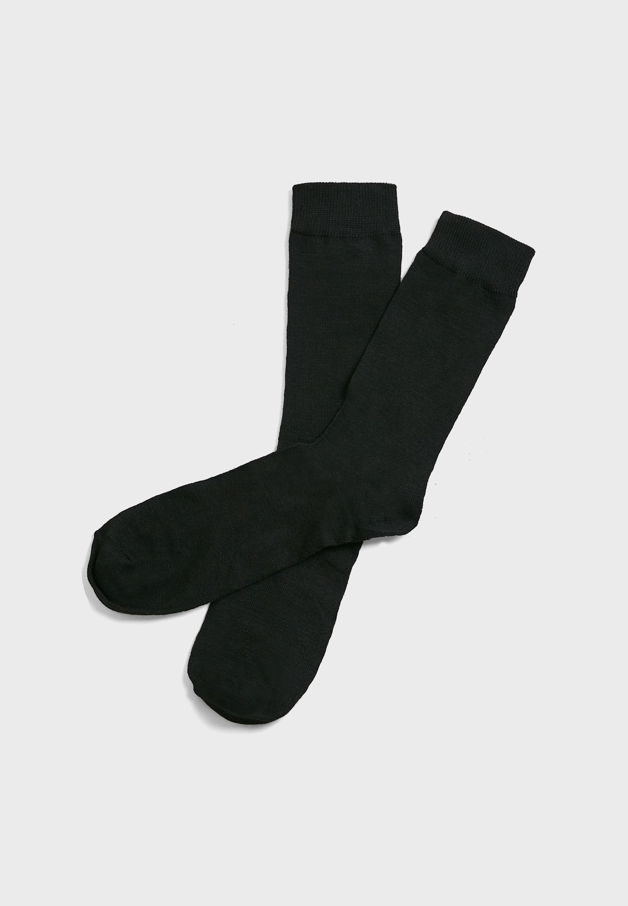 Seventy_Five Mens 5Pk Socks With Reinforced Heel