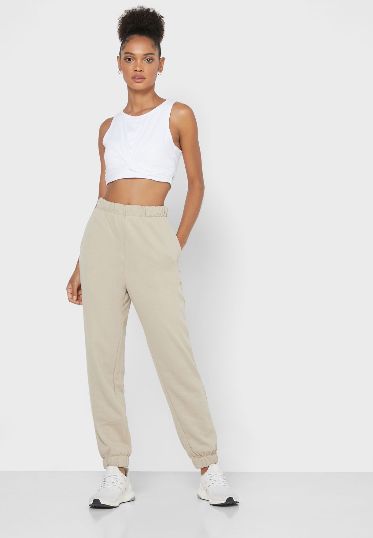 cotton on high waisted track pants