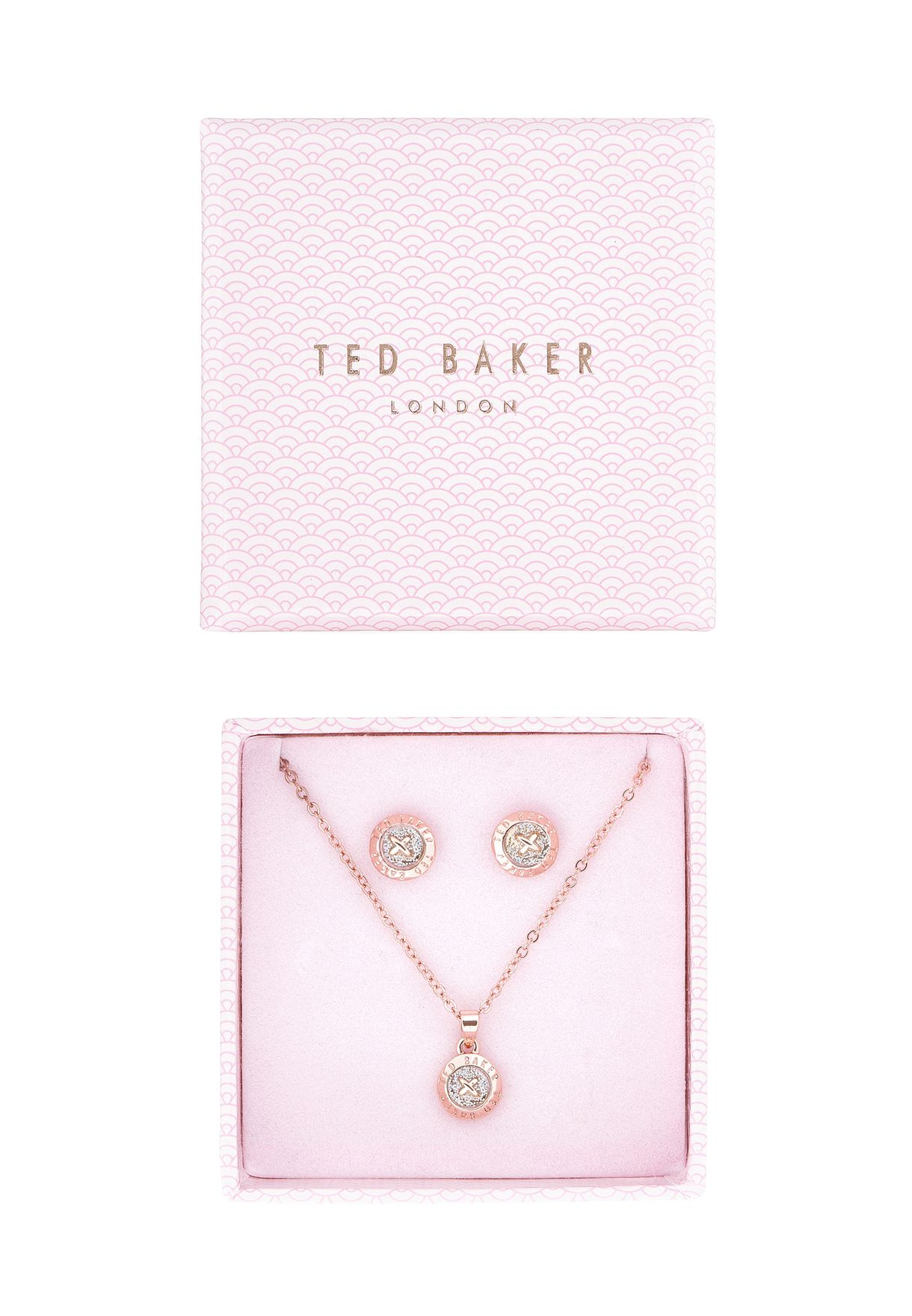 ted baker earrings and necklace set