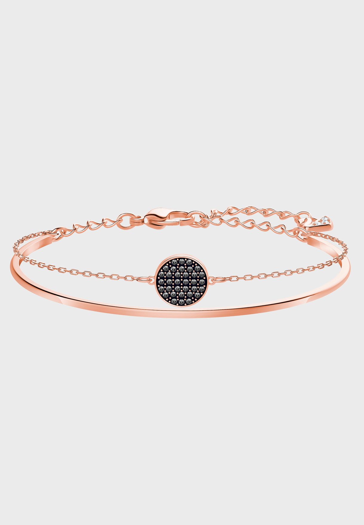 Buy Swarovski Rosegold Ginger Bangle For Women In Mena Worldwide 5389046