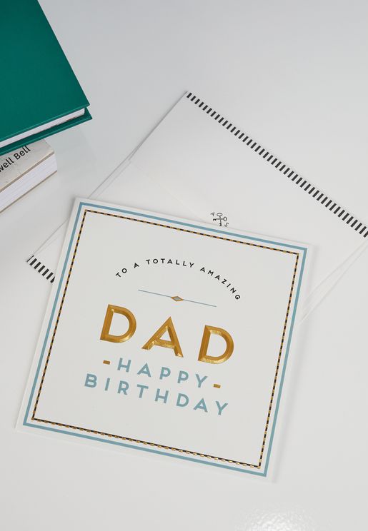 Totally Amazing Dad Card