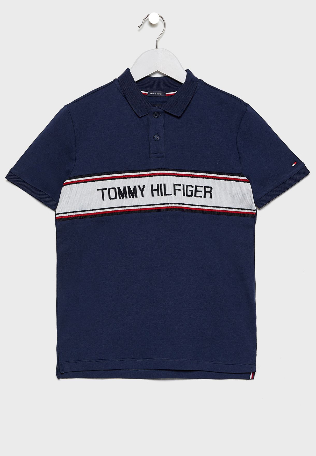 tommy hilfiger polo color block