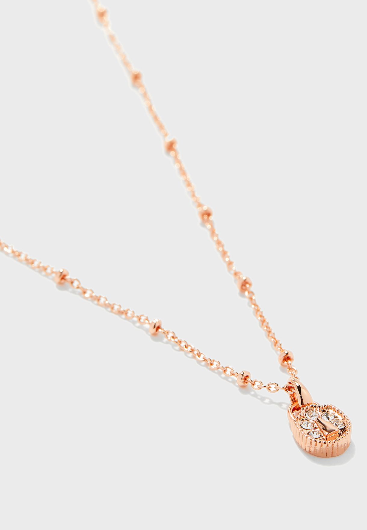 ted baker padlock necklace