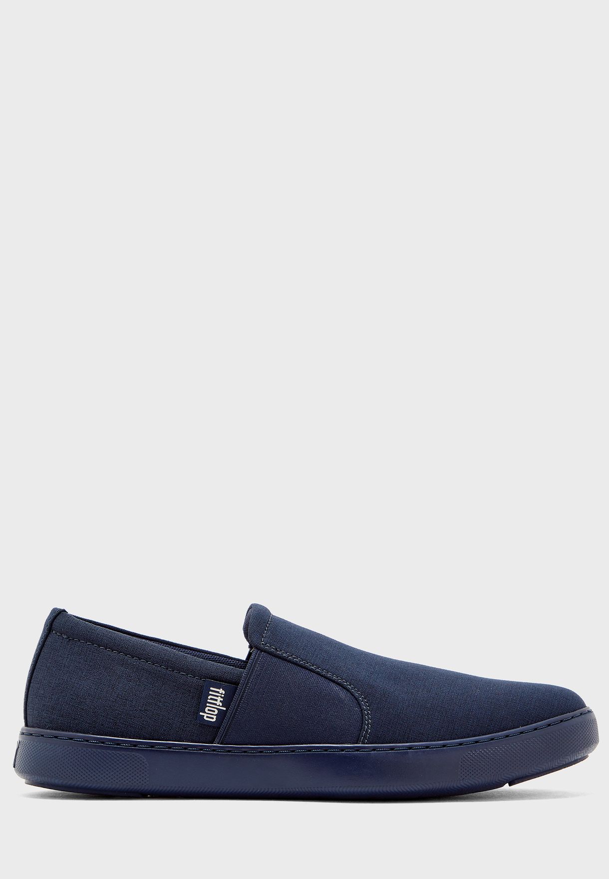 Buy Fitflop navy Collins Slip Ons for 