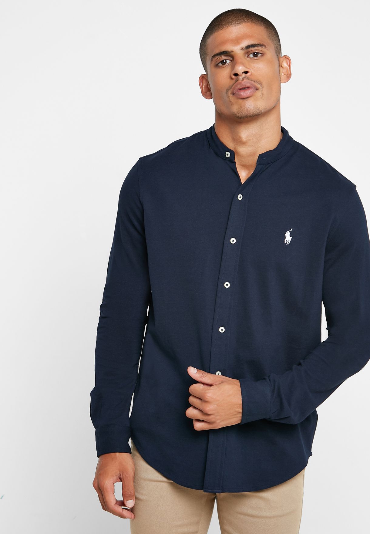 Buy Polo Ralph Lauren navy Casual Shirt for Men in Muscat, Salalah