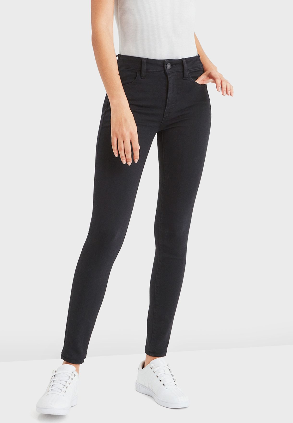 american eagle high rise skinny