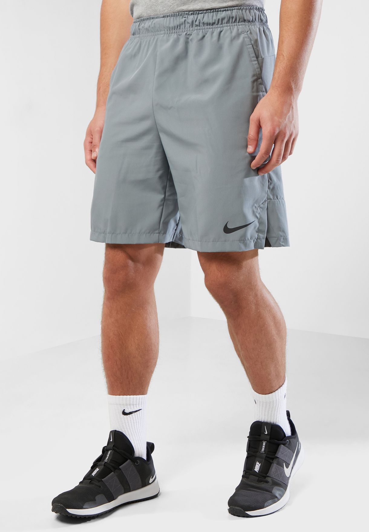 Buy Nike black Dri-Fit Flex Woven Shorts for Kids in MENA, Worldwide