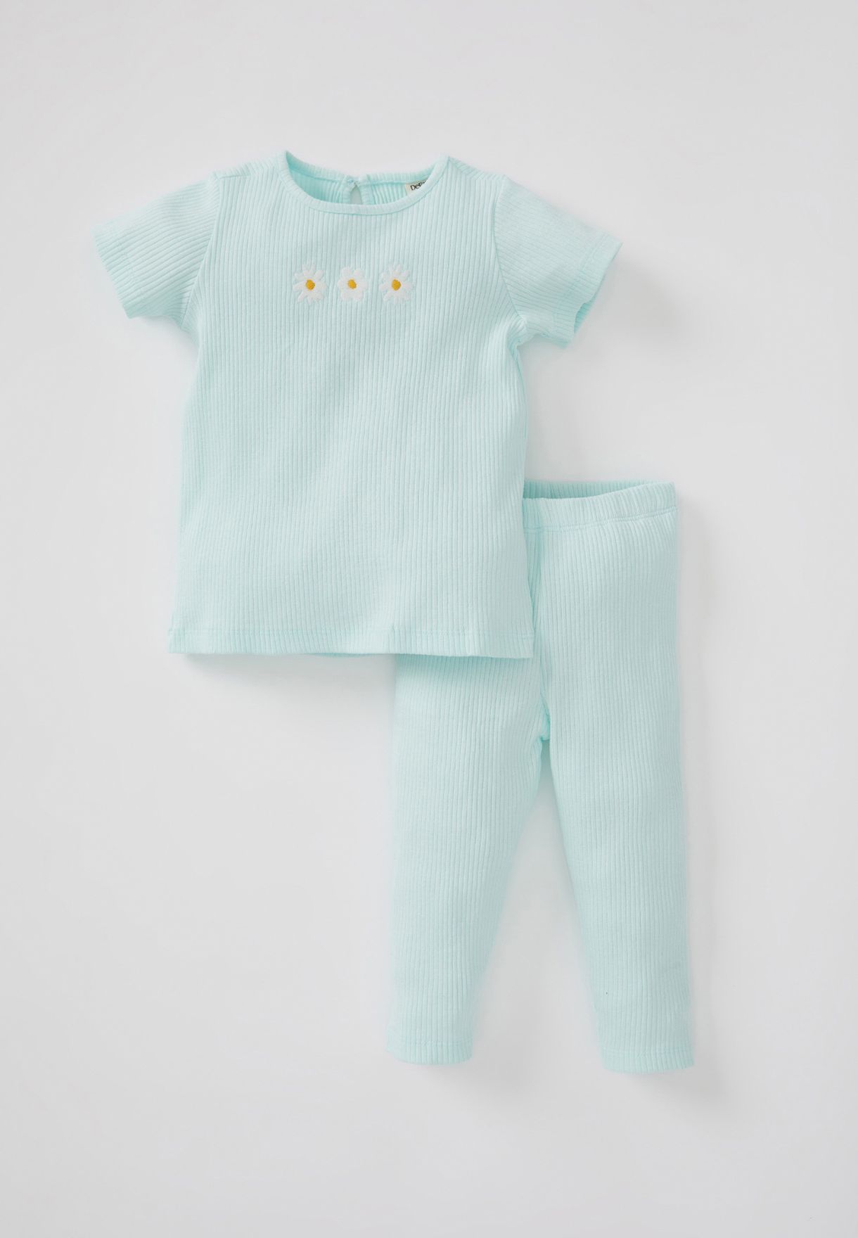 Infant Daisy Flower Print Pyjama Set