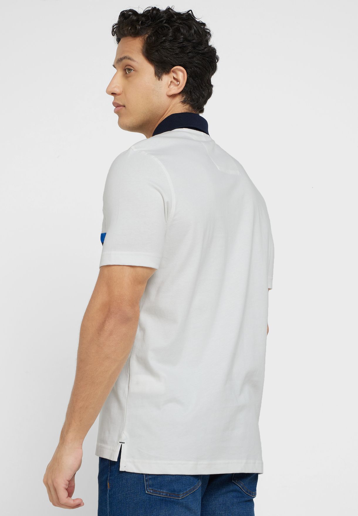 Color Block Polo