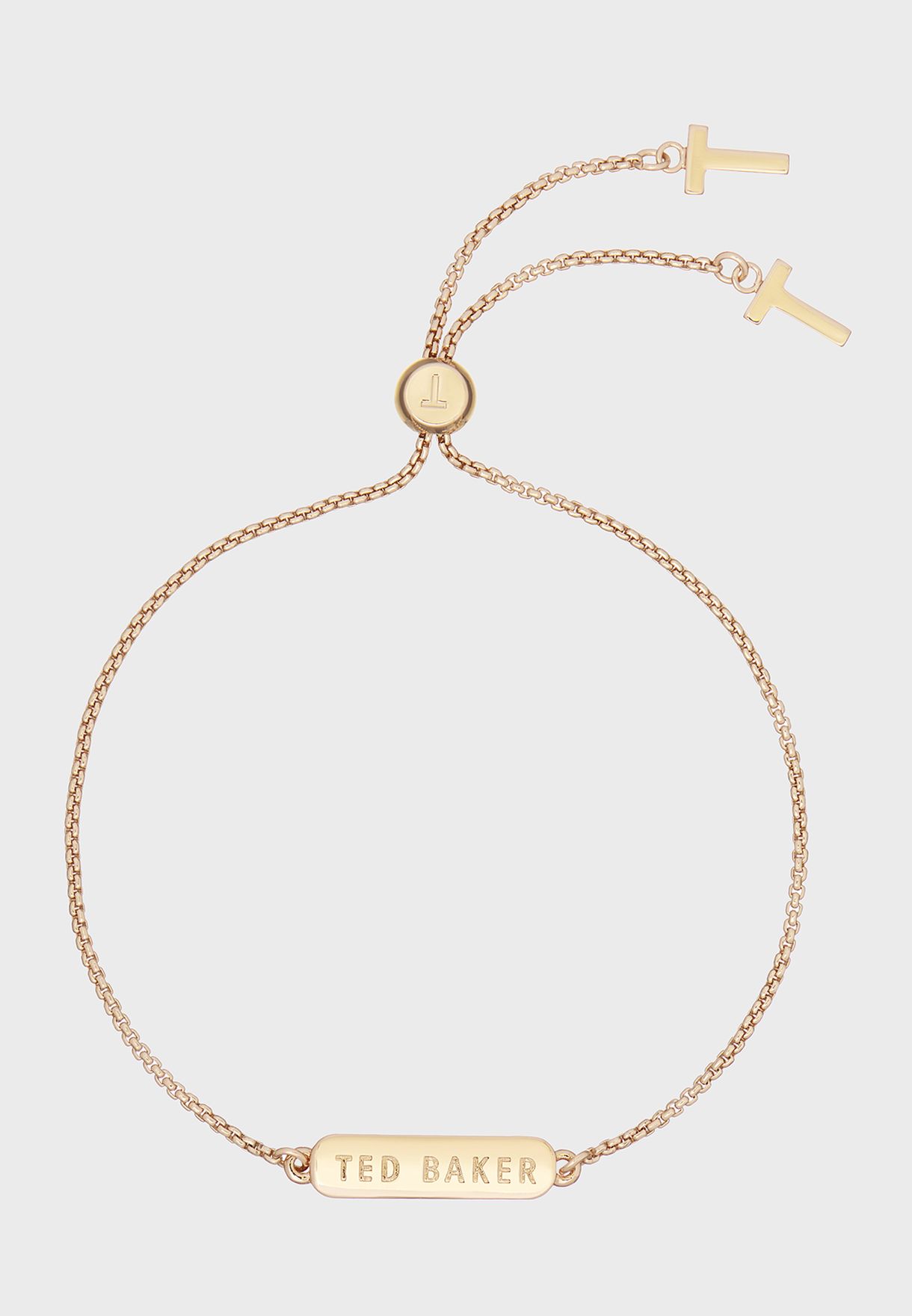 Saraio Sparkle Bar Drawstring Bracelet