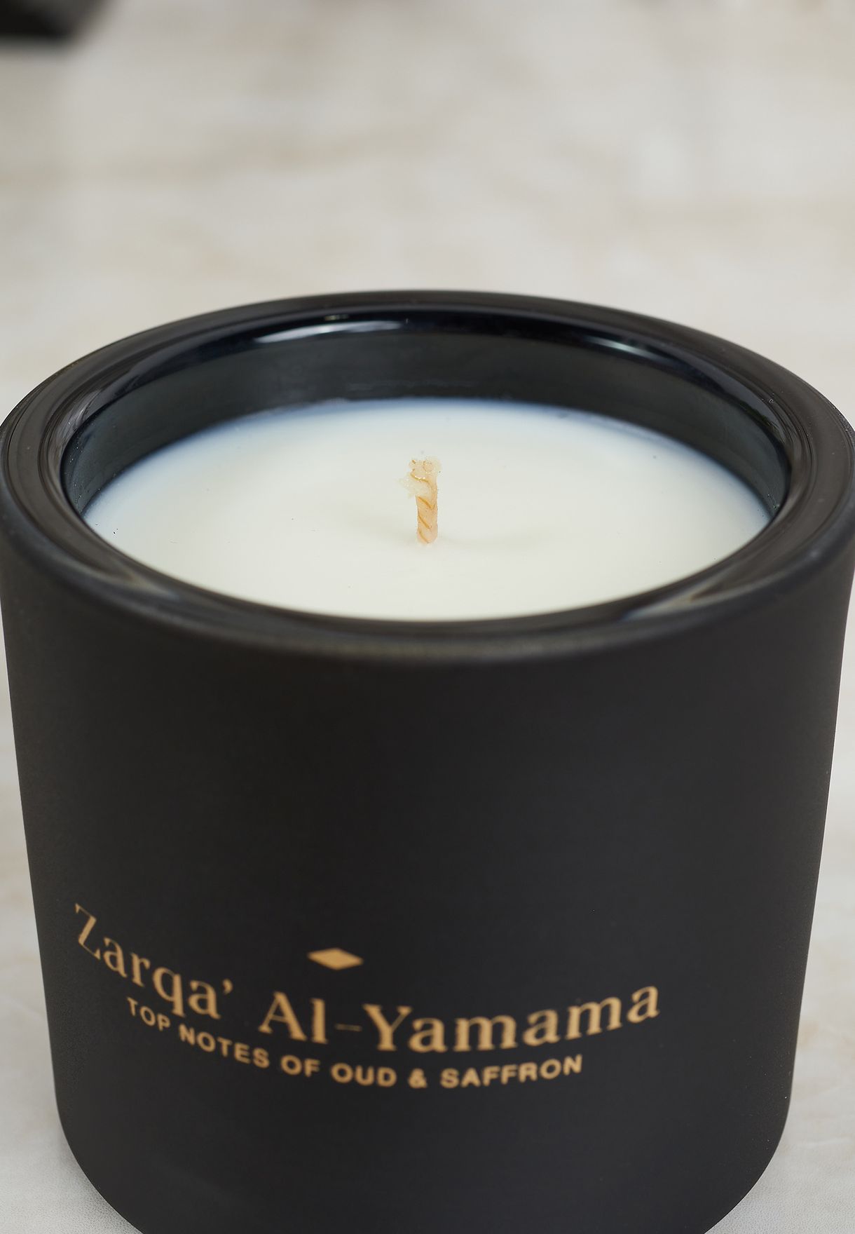 Oud & Saffron Zarqa’ Al Yamama Scented Candle 200ml