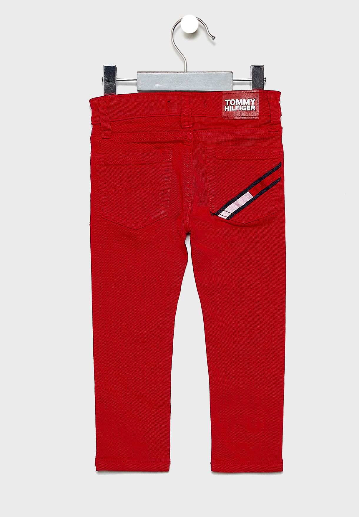 tommy hilfiger red jeans
