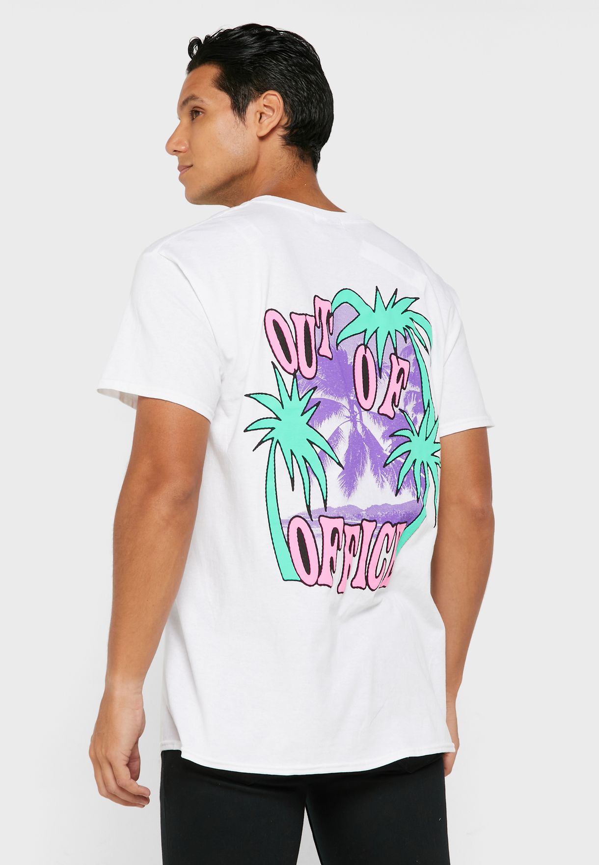 Graphic Printed Crew Neck T-Shirt