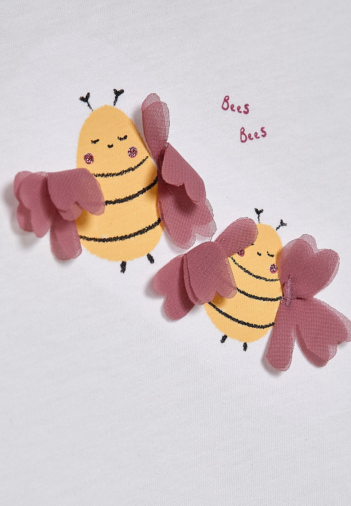 Infant Bee Print Top