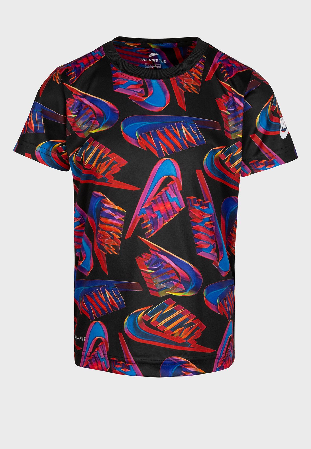 Nike multicolor Kids Futura AOP T-Shirt 
