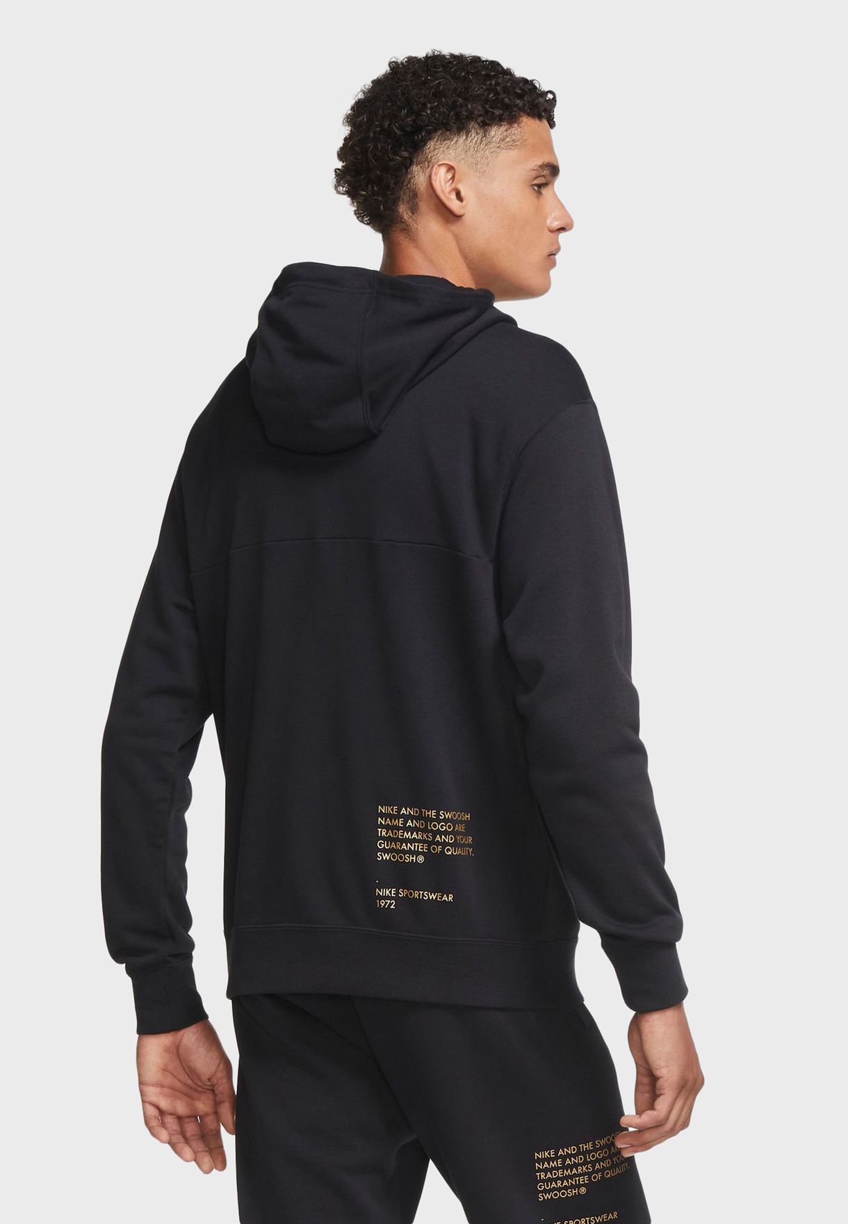 nike 2 swoosh hoodie