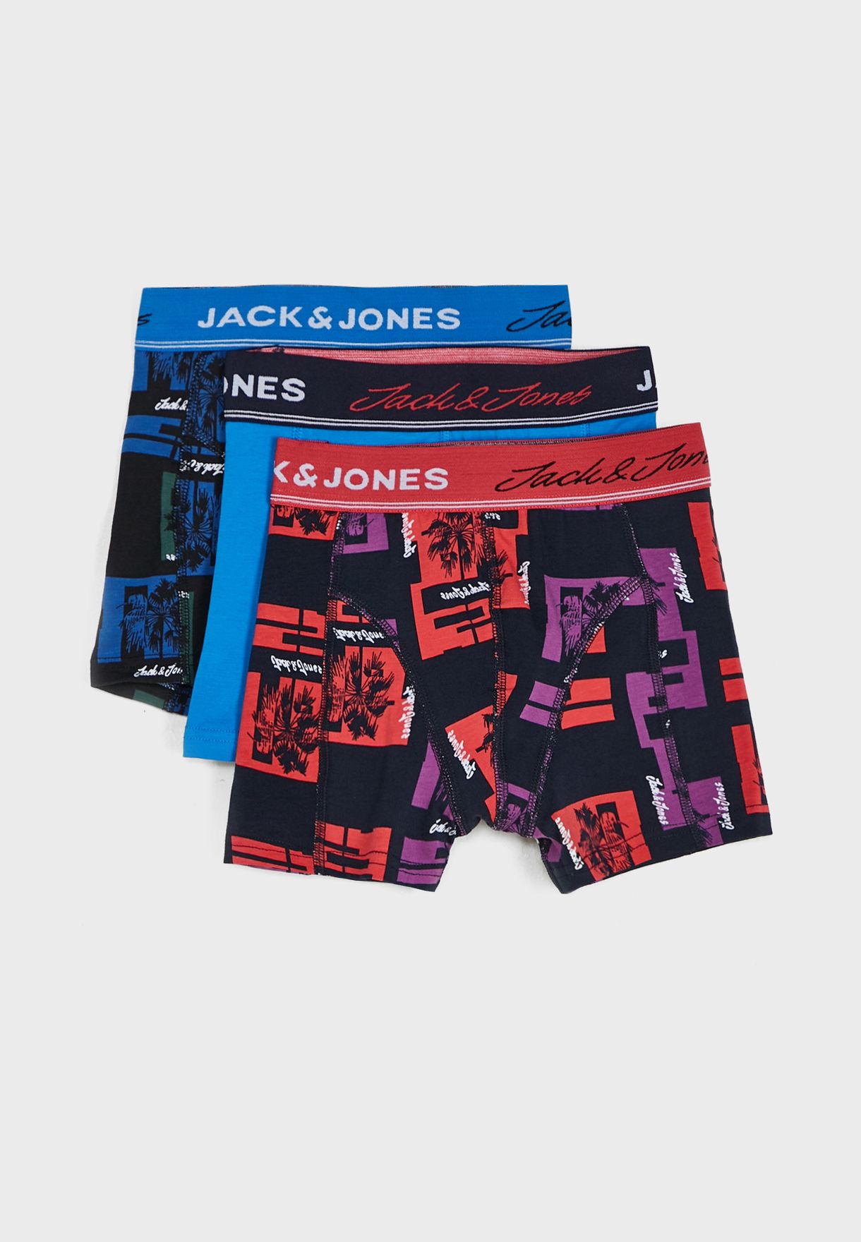 Youth 3 Pack Assorted Trunks