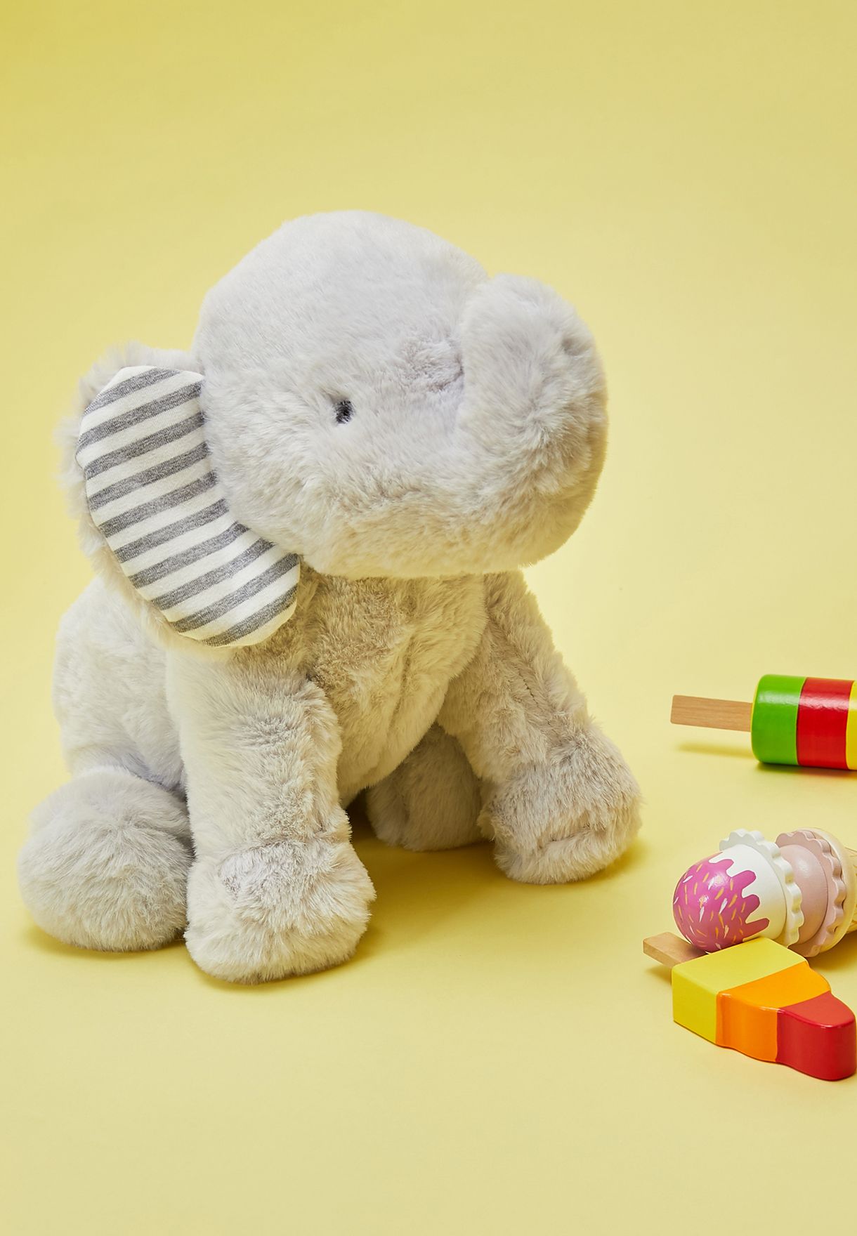 Buy Jojo Maman Bebe Grey Edward Elephant For Kids In Mena Worldwide D3608