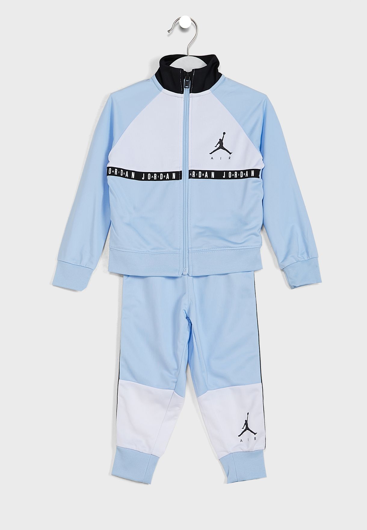 Buy Nike blue Kids Jordan Jumpman Air Blocked Tracksuit for Kids in ...