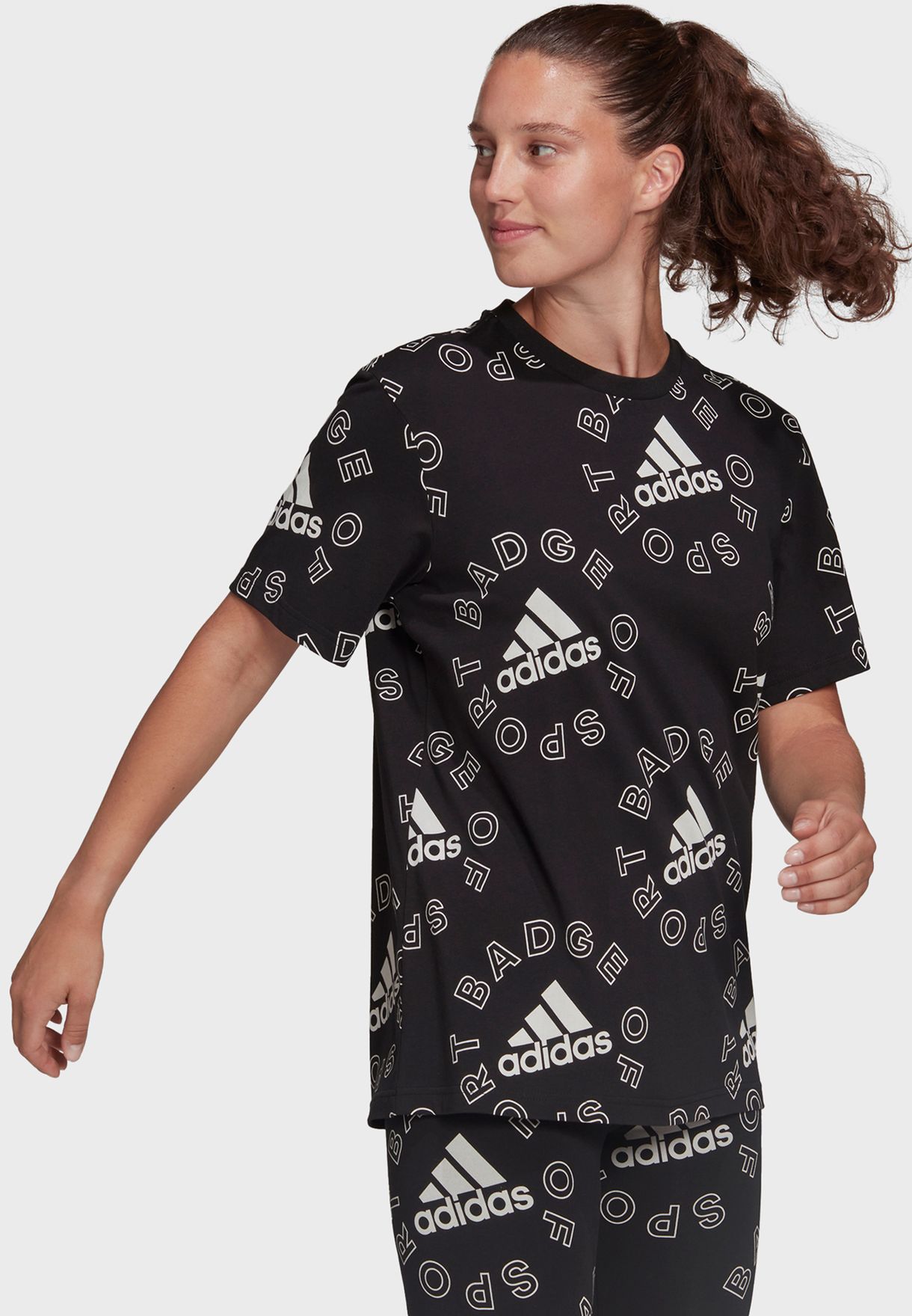 adidas allover print tee