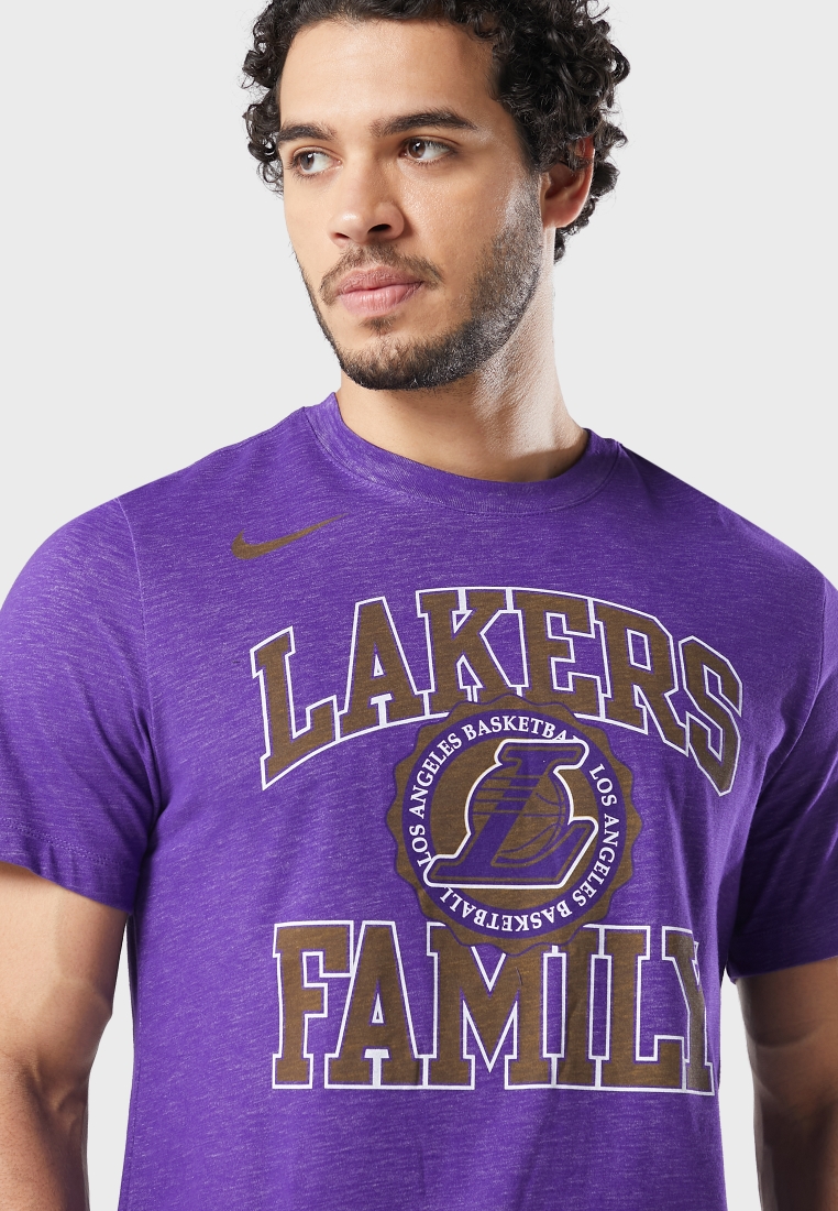 Buy Nike purple LA Lakers T-Shirt for Men in Manama, Riffa