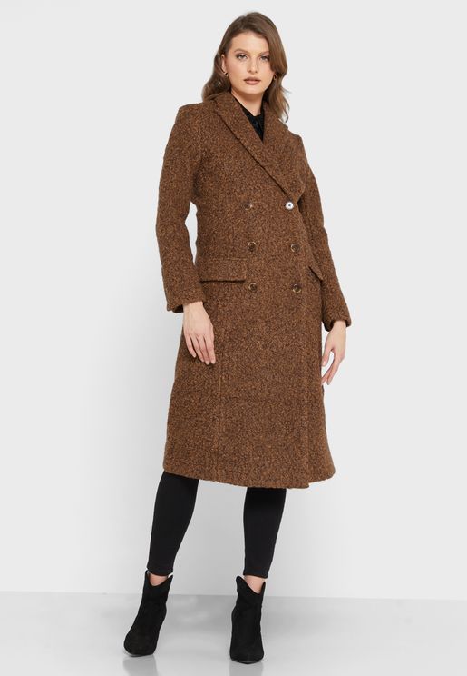 Longline Knitted Coat