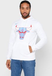 bulls hoodie nike