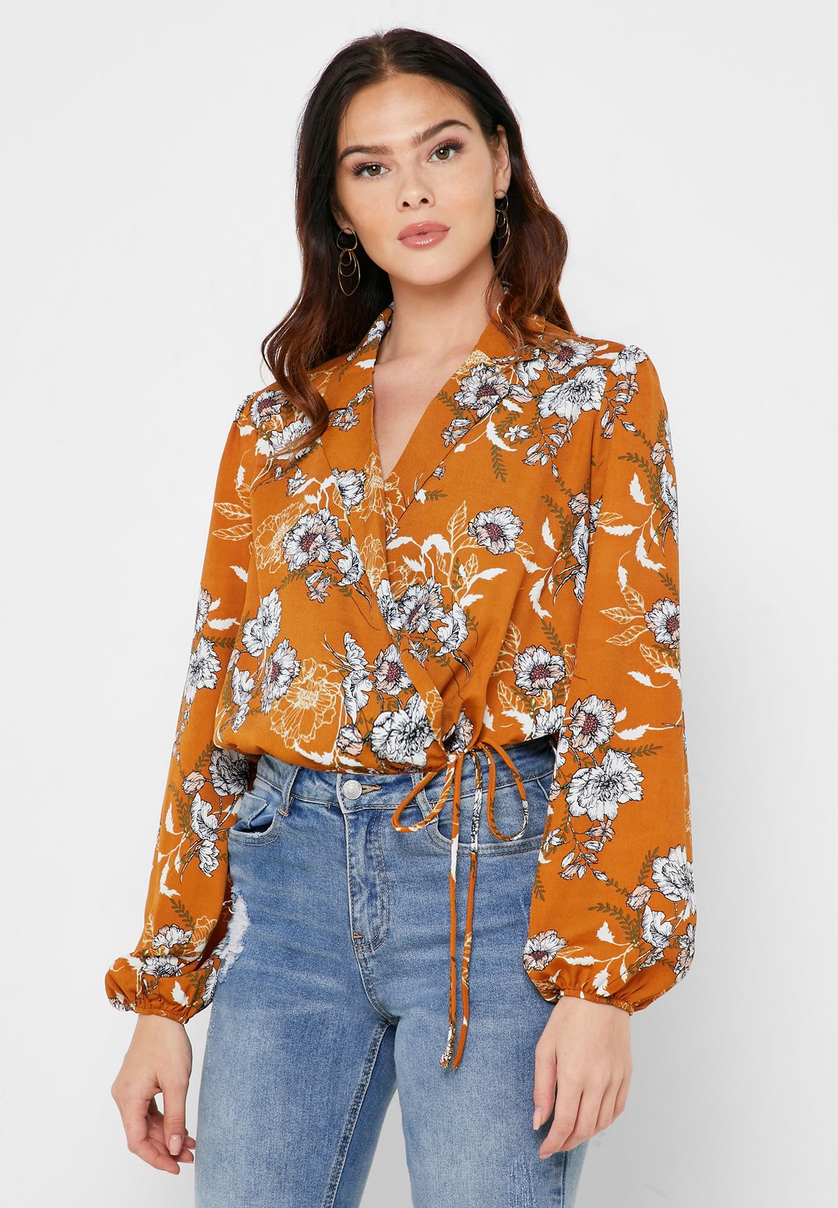 forever 21 surplice top