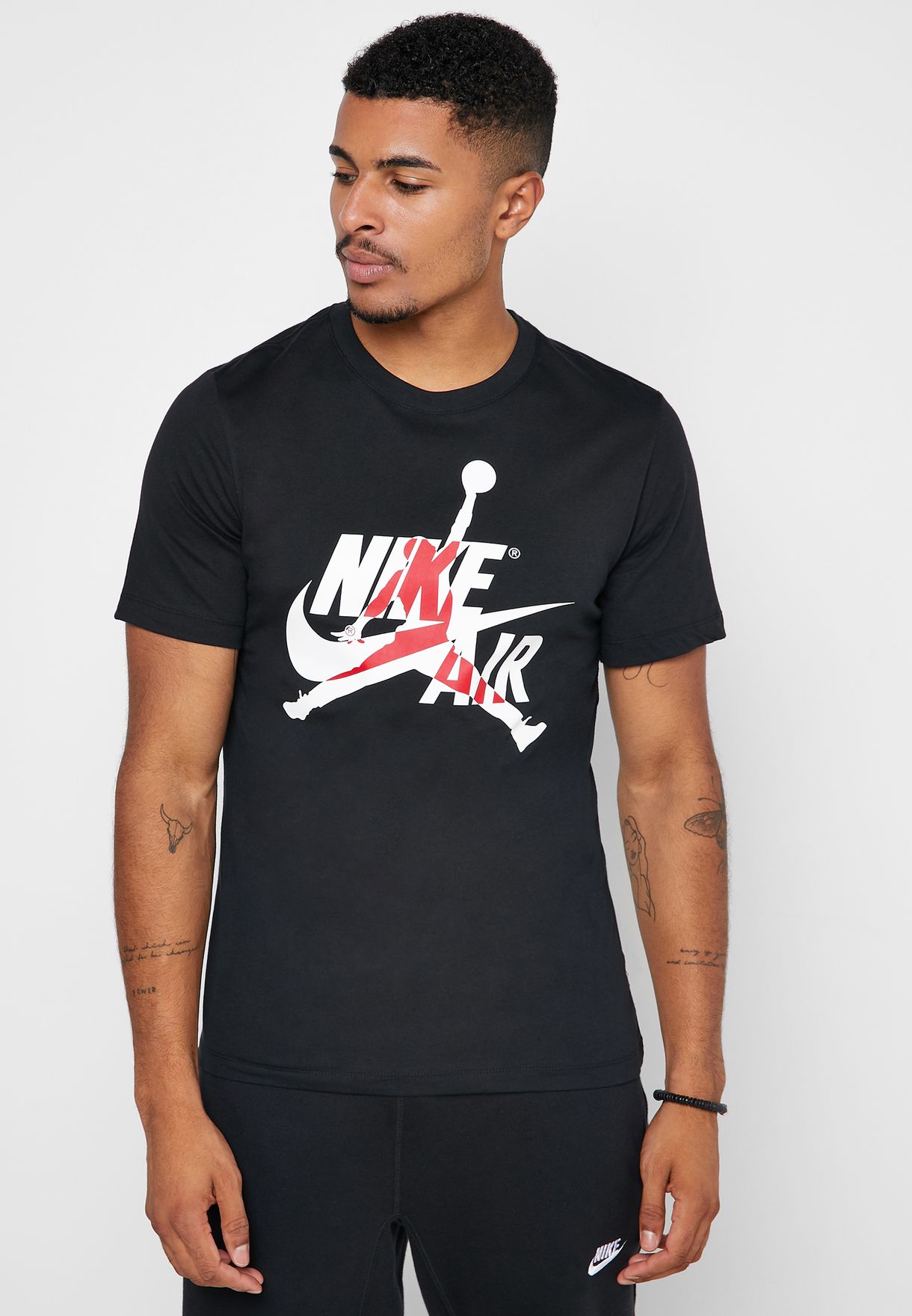 Buy Nike black Jordan Jumpman Classic T 