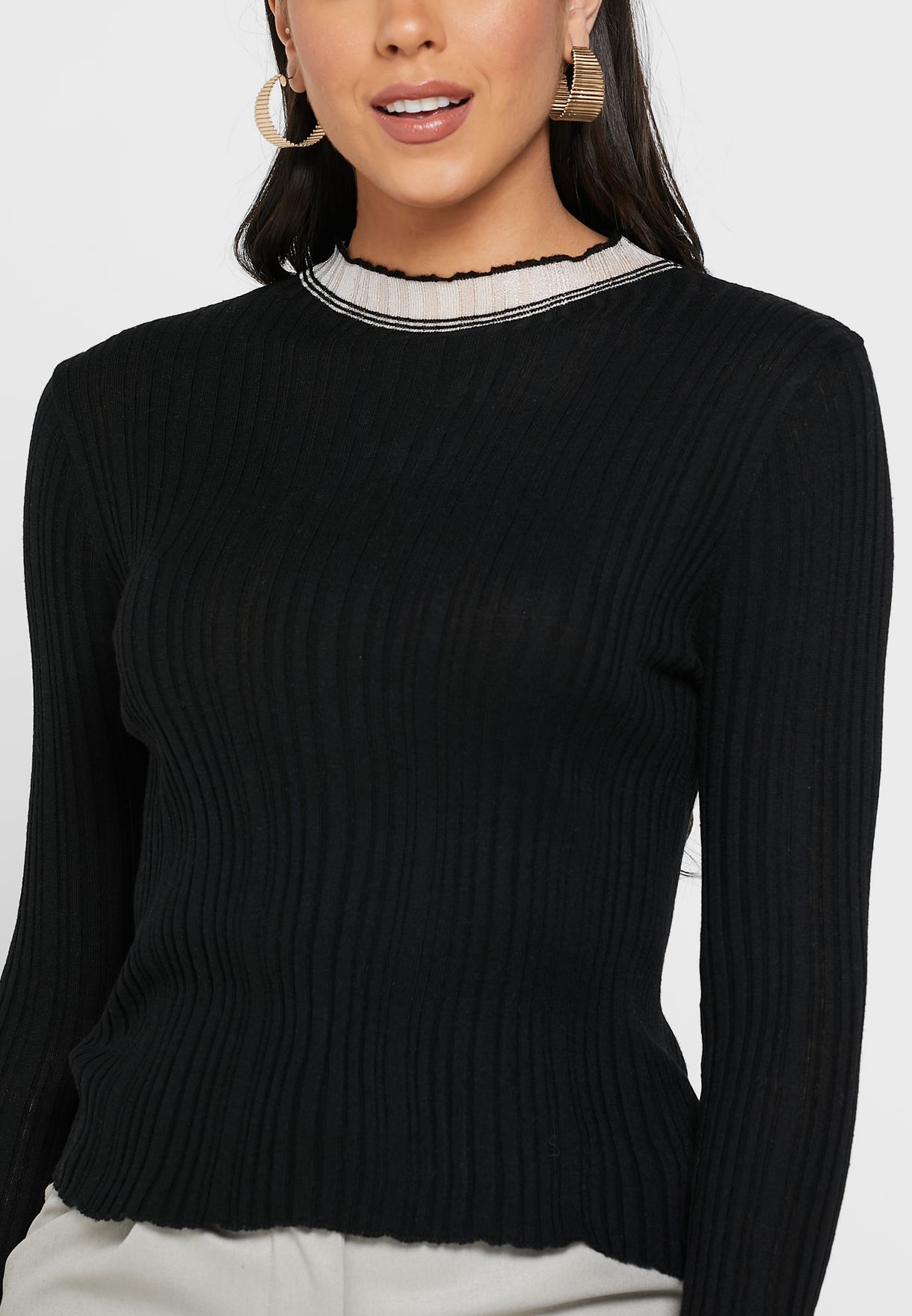 Classic Ribbed Pull Over