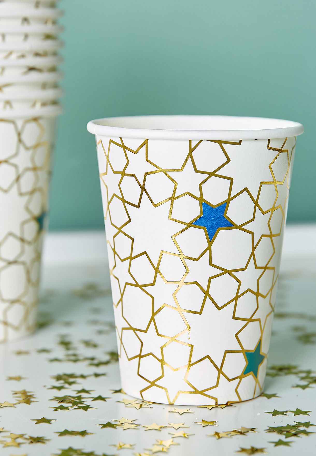 12 Pack Star Pattern Cup