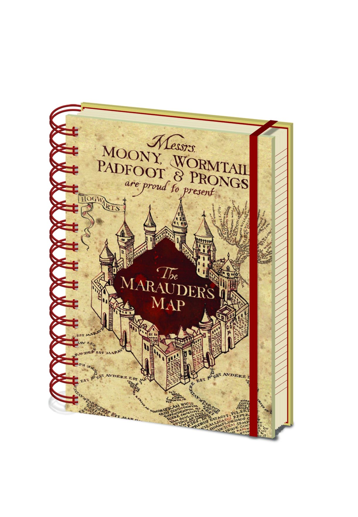 Harry Potter The Marauders Map Notebook