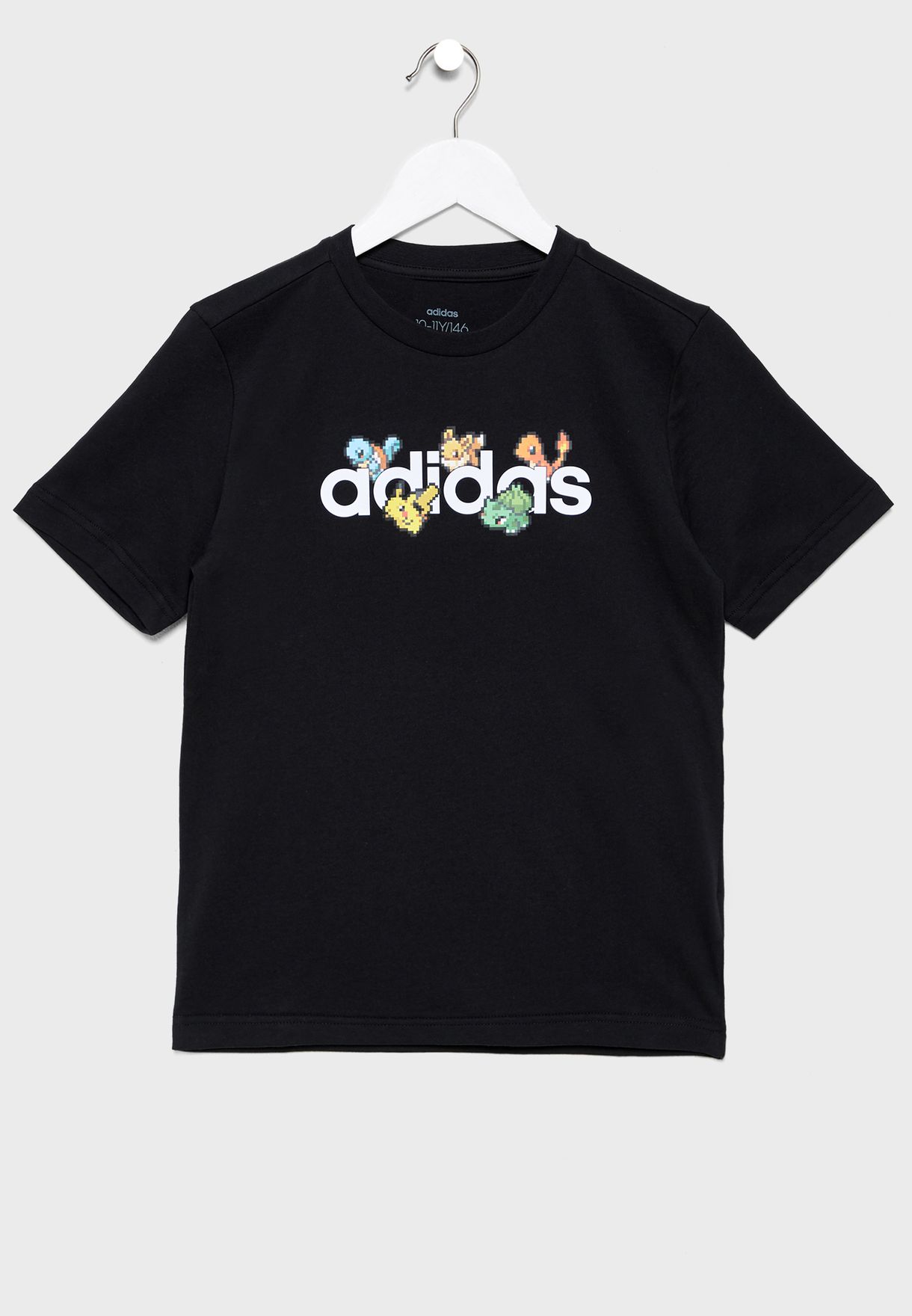 Calm material Have a bath Buy adidas black Youth Pokemon T-Shirt for Kids in Dubai, Abu Dhabi