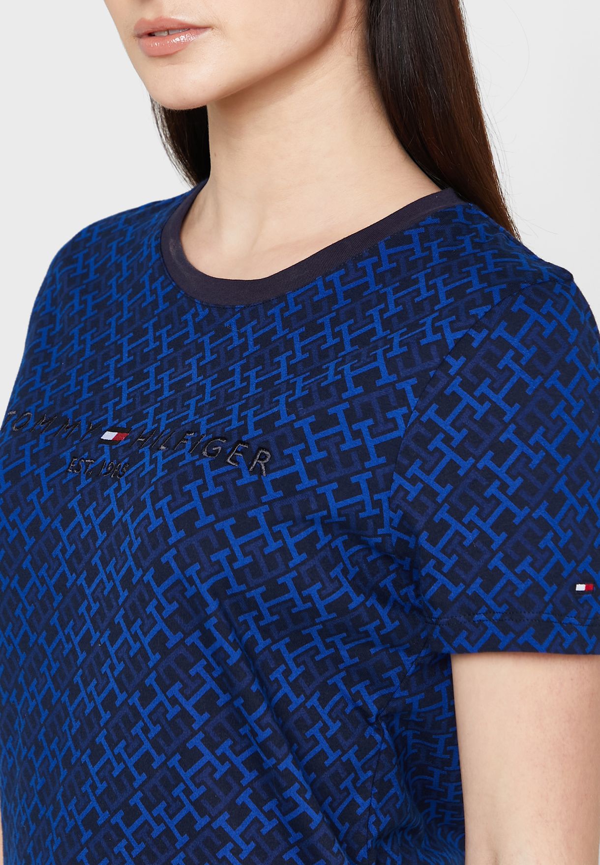 Round Neck Graphic T-Shirt