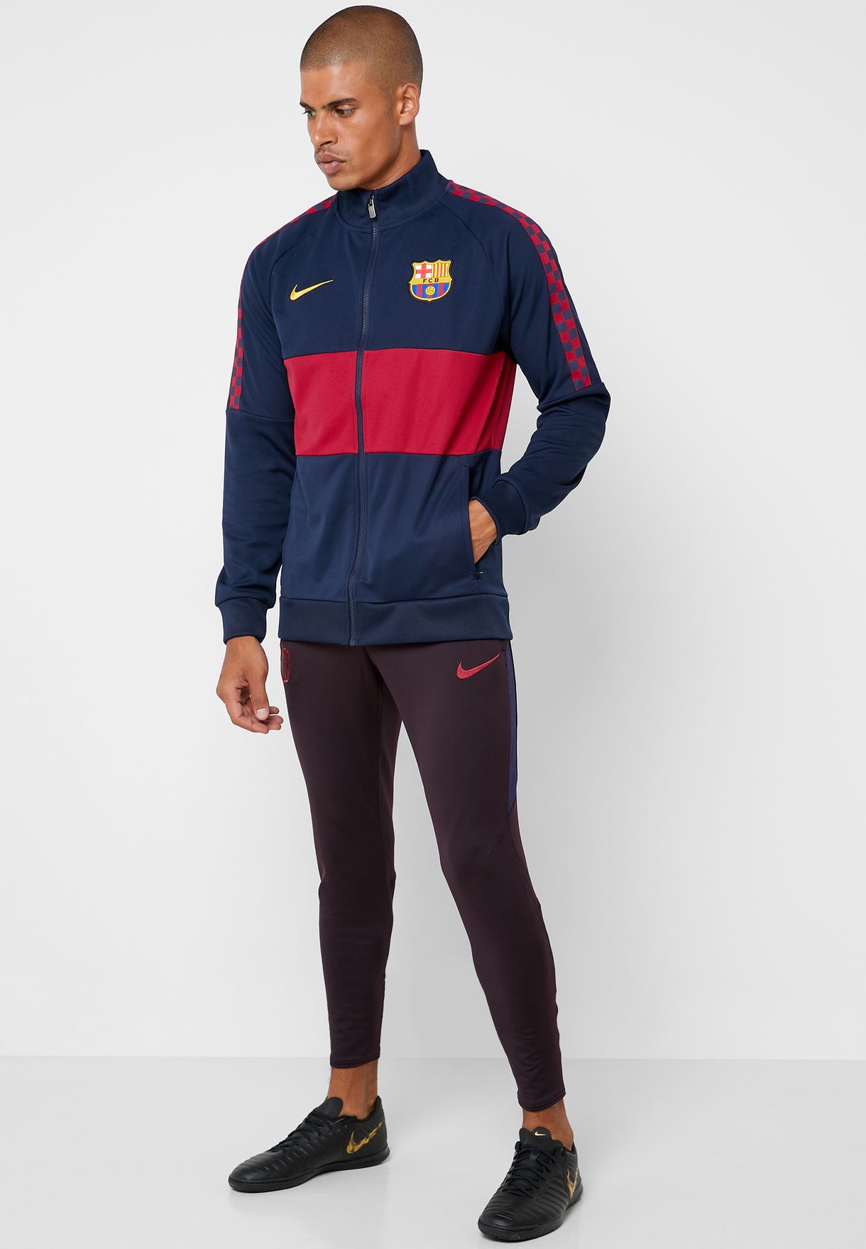 Buy Nike red FC Barcelona Sweatpants for Kids in Dubai, Abu Dhabi