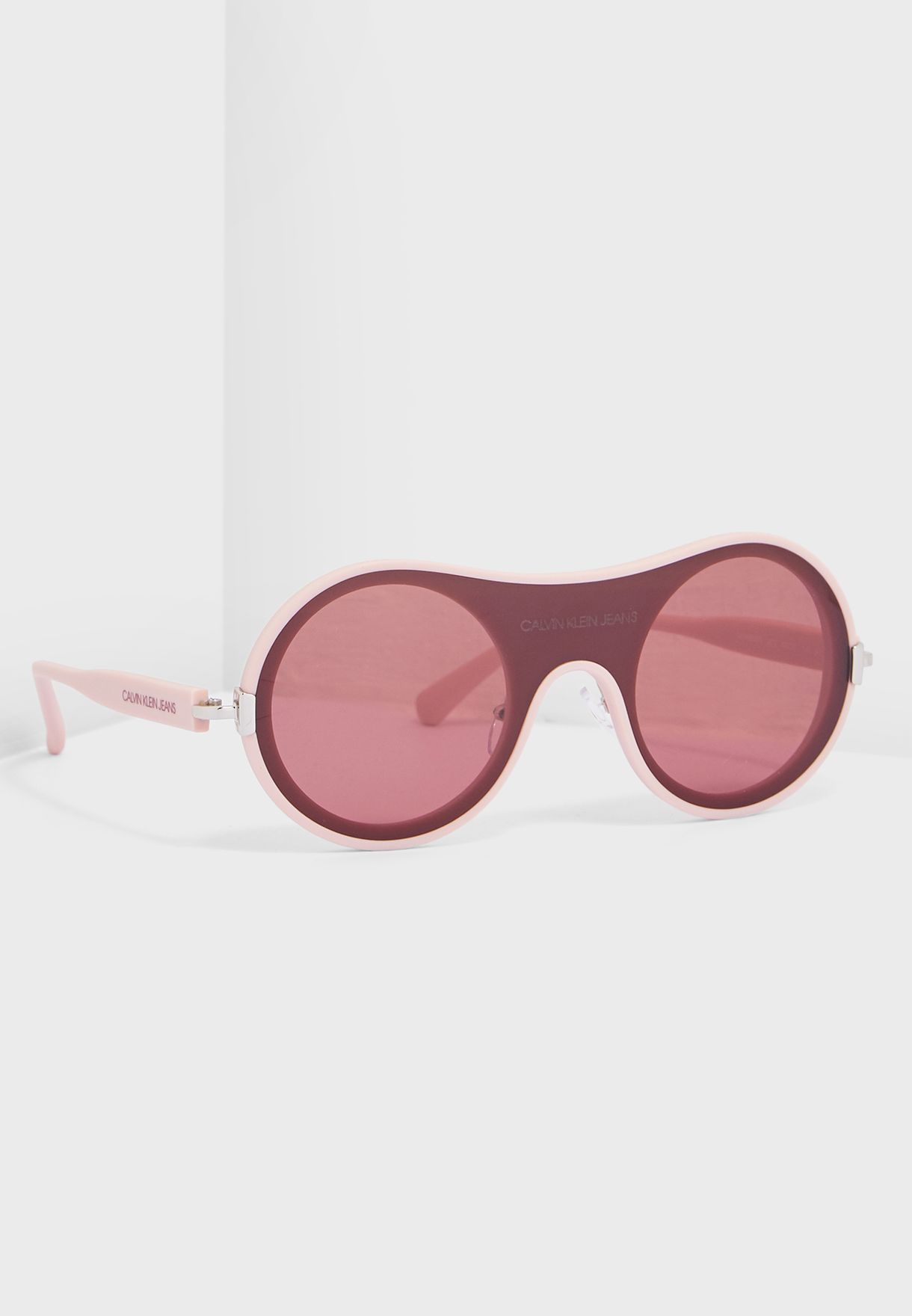 calvin klein shield sunglasses