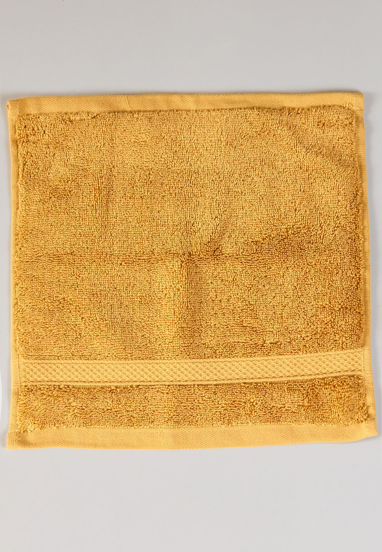 Chroma Face Cloth In Yellow