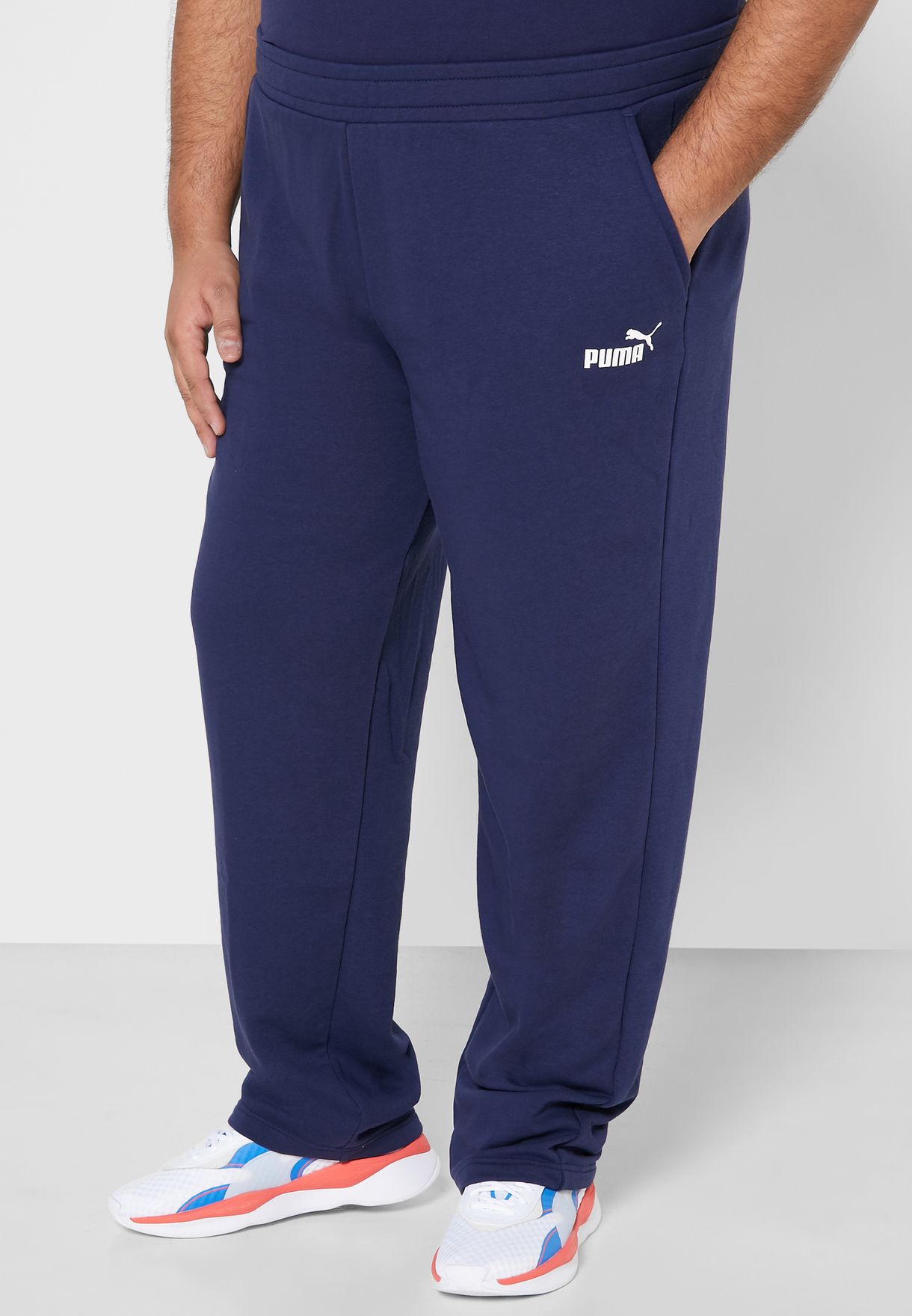 puma navy sweatpants