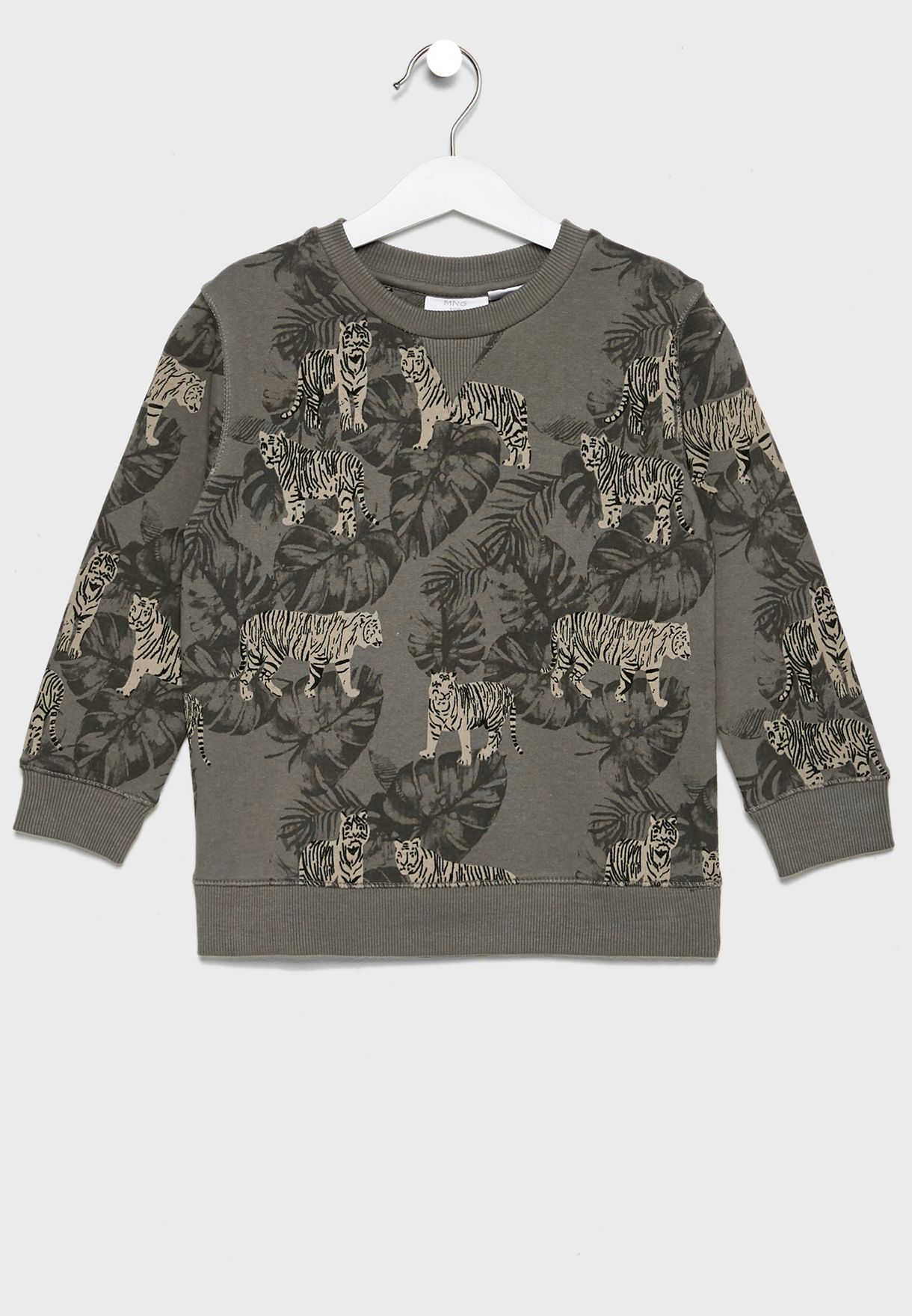 mango tiger sweatshirt