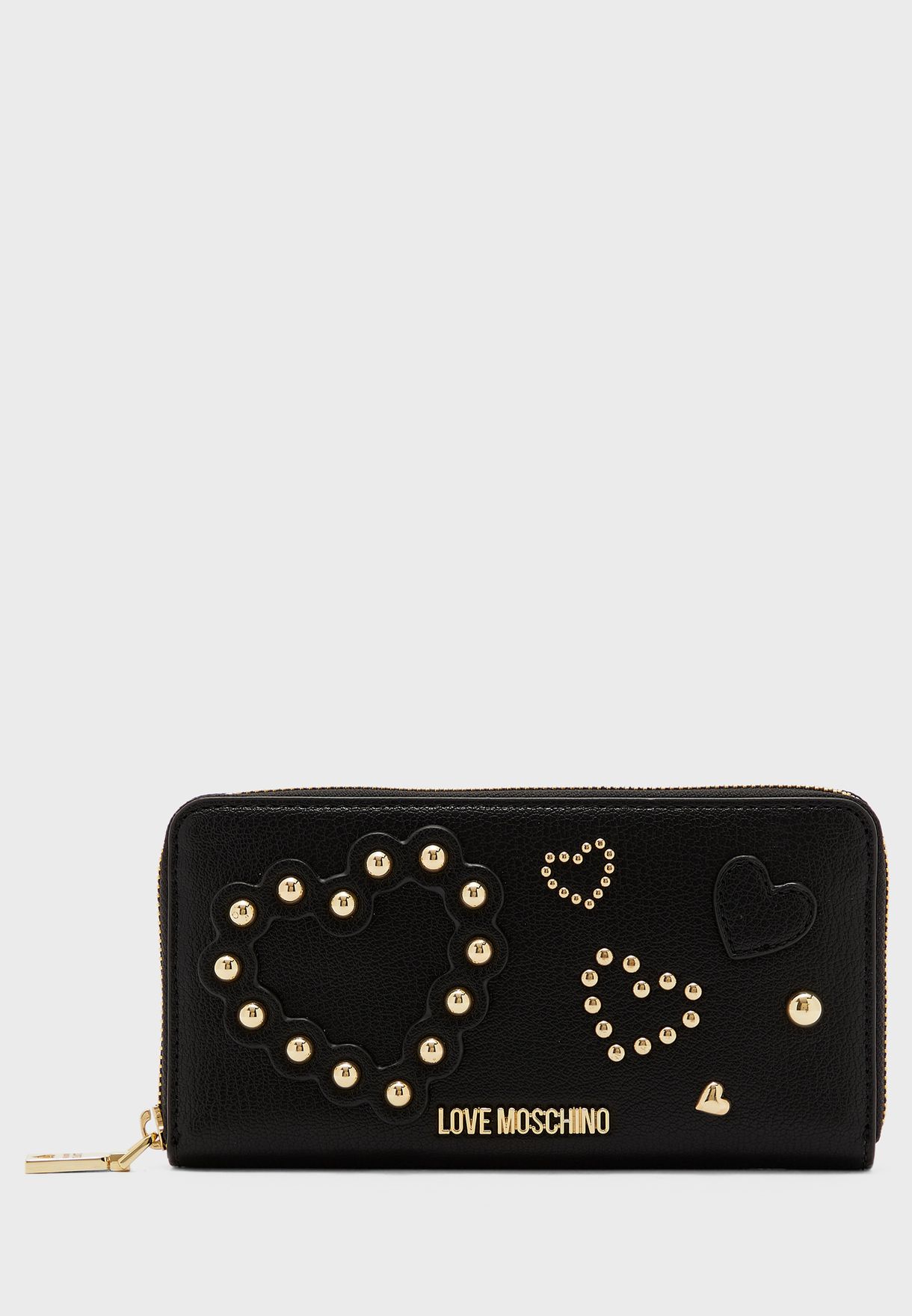 moschino studded purse