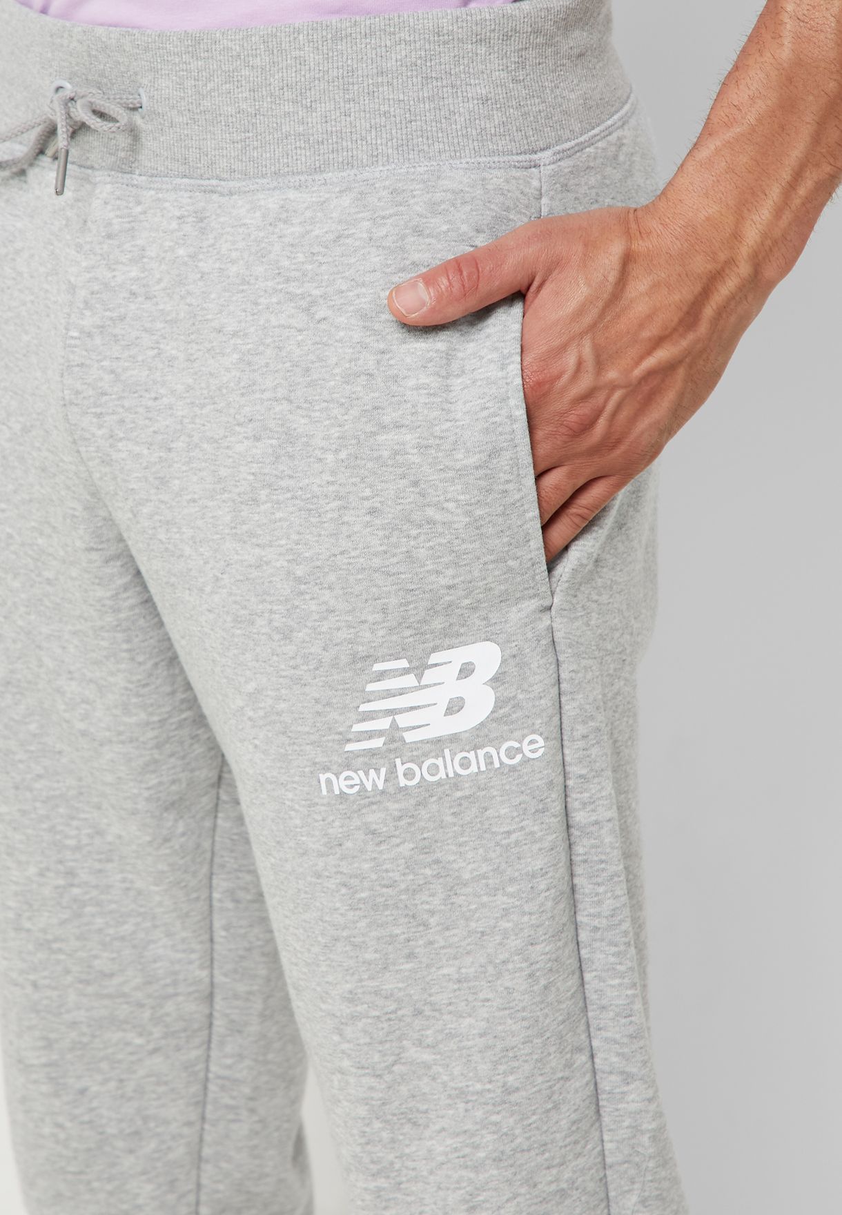 new balance grey sweatpants