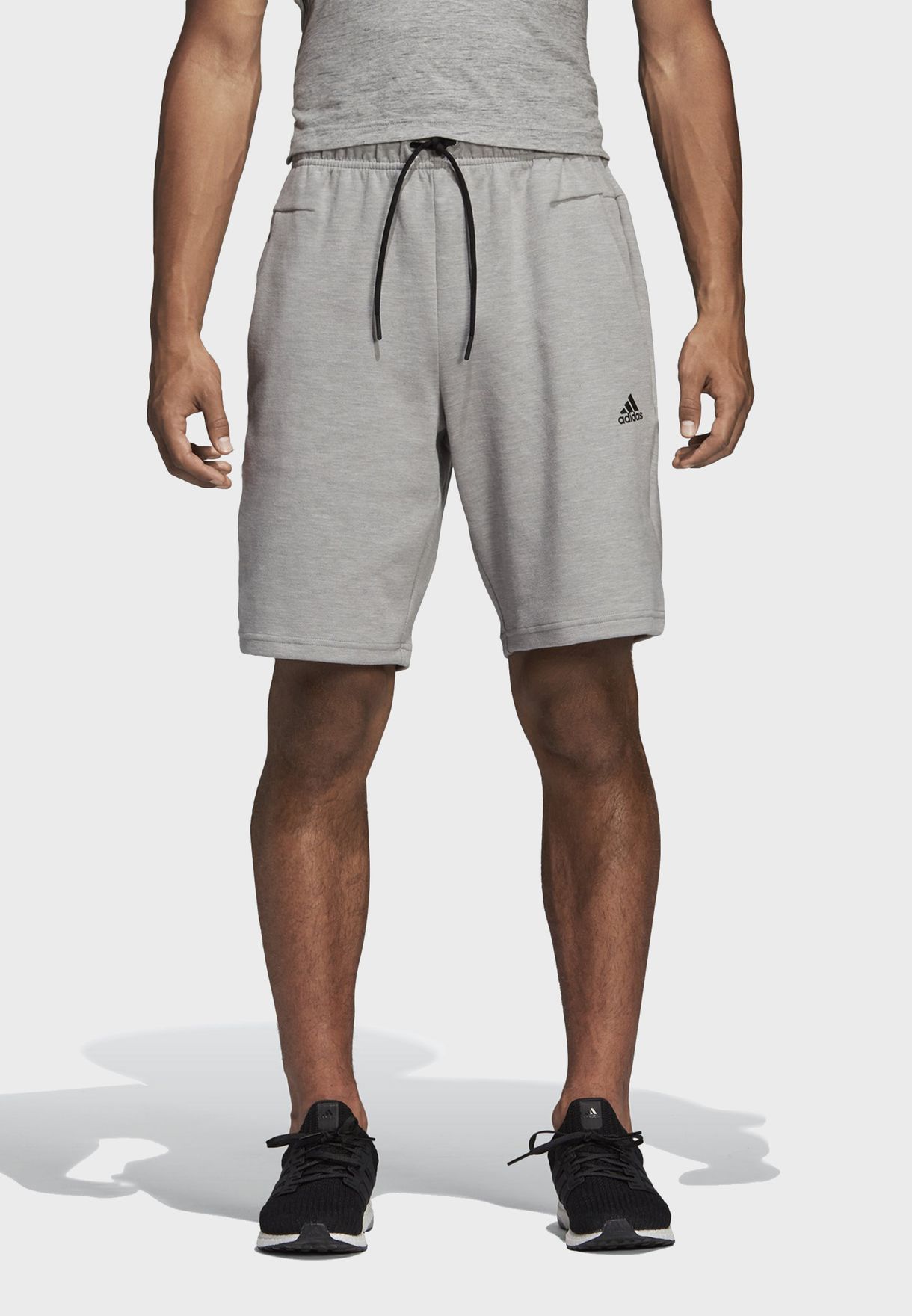 Buy adidas grey ID Stadium Shorts for 