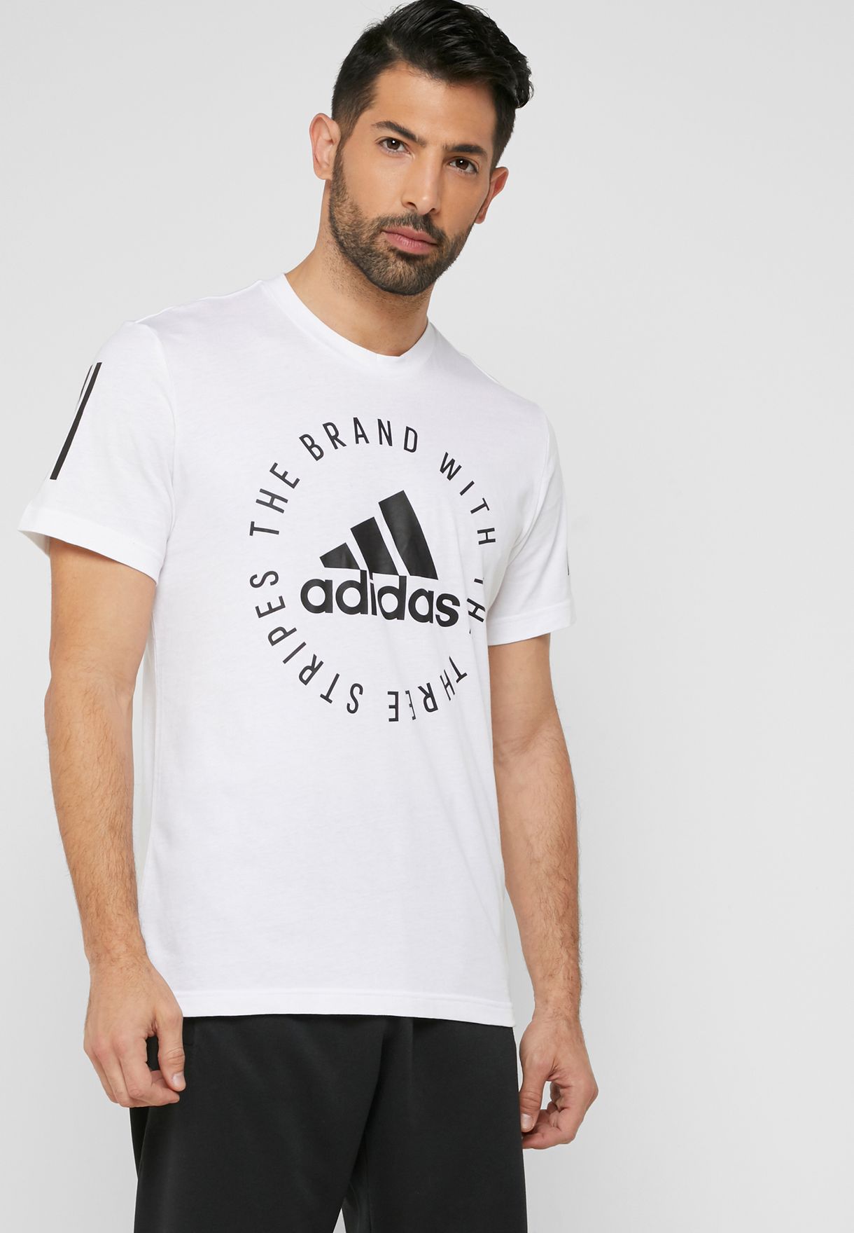 Buy adidas white SID T-Shirt for Men in 
