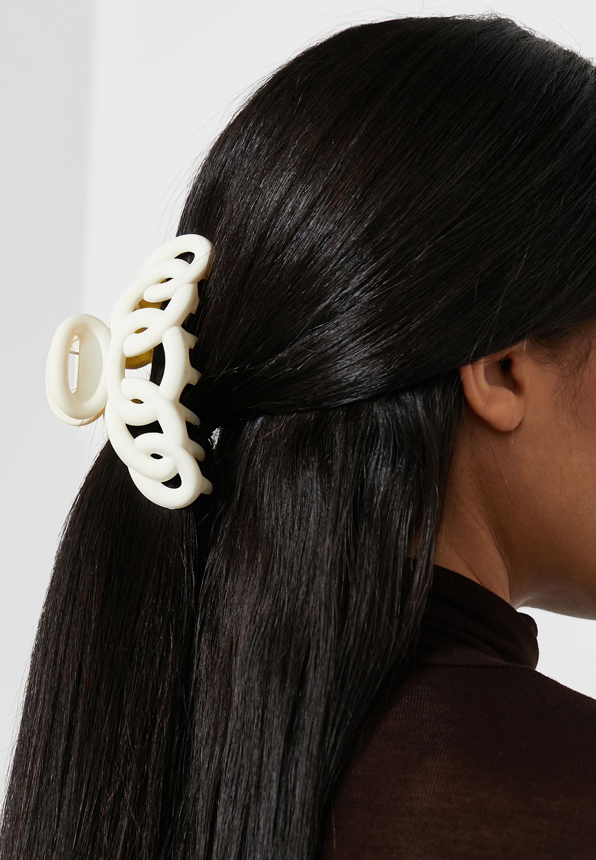 Chain Loop Hair Claw Clip