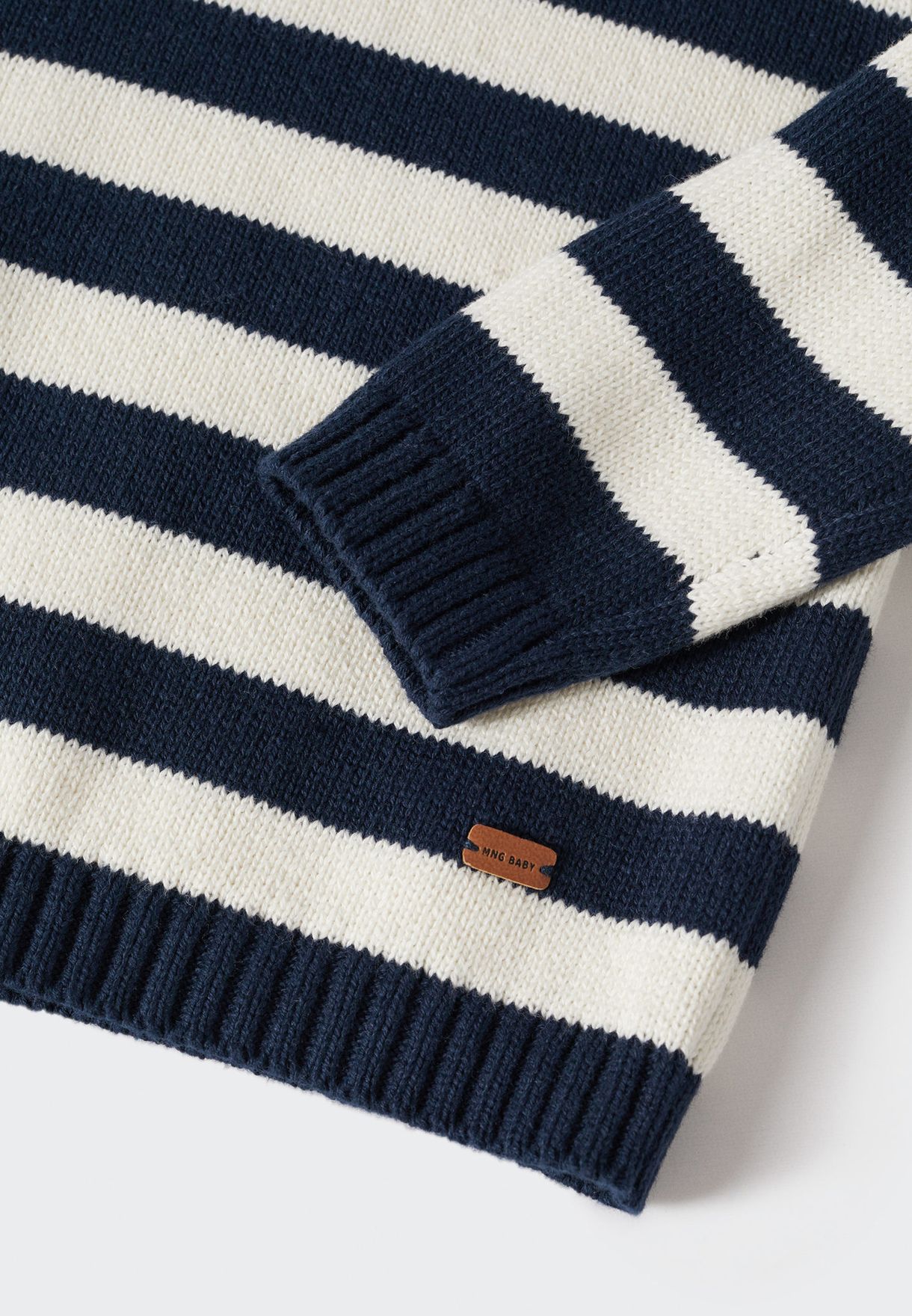 Infant Striped Knitted Sweater